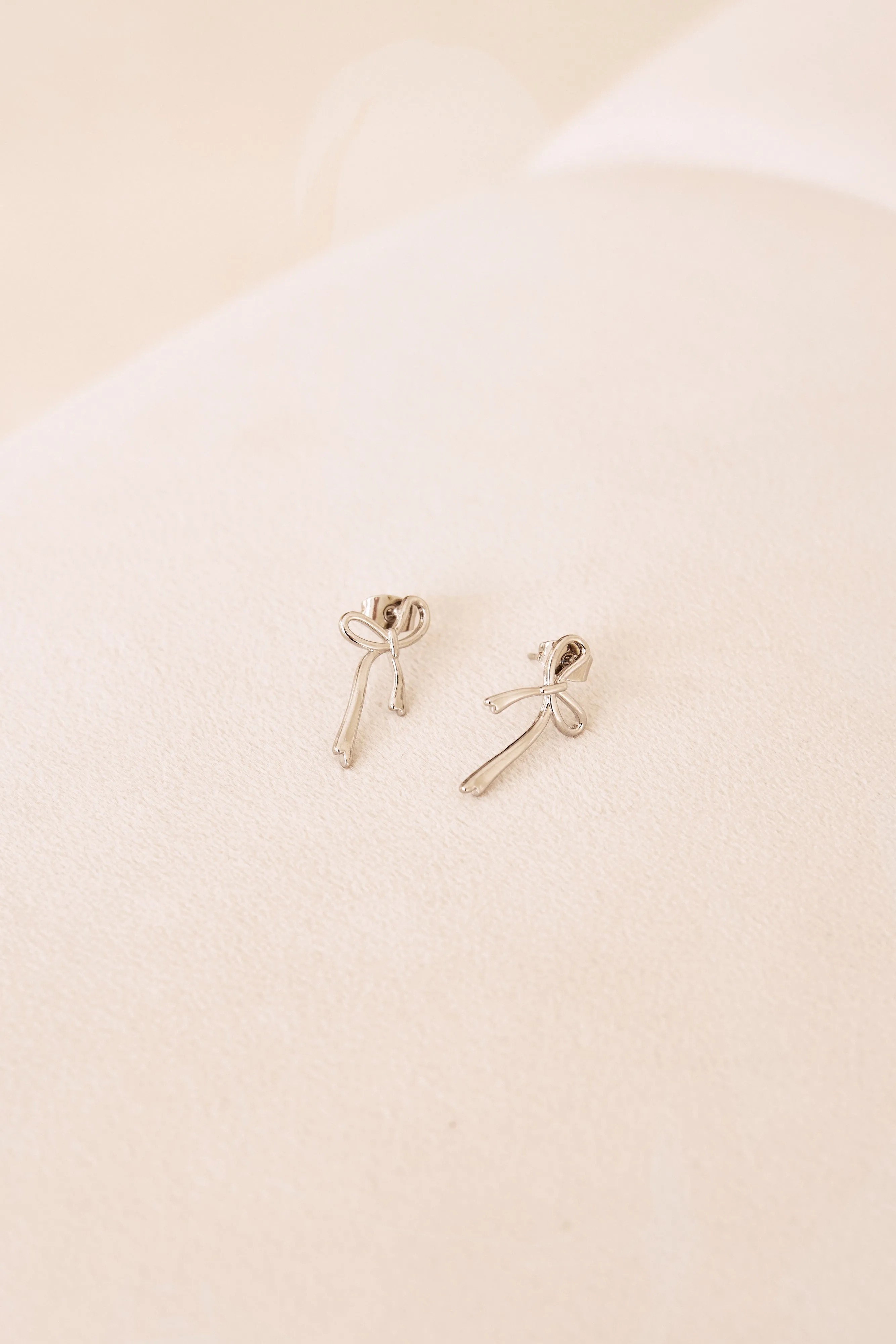 Ollie Earrings (Silver) sold by Runway Scout