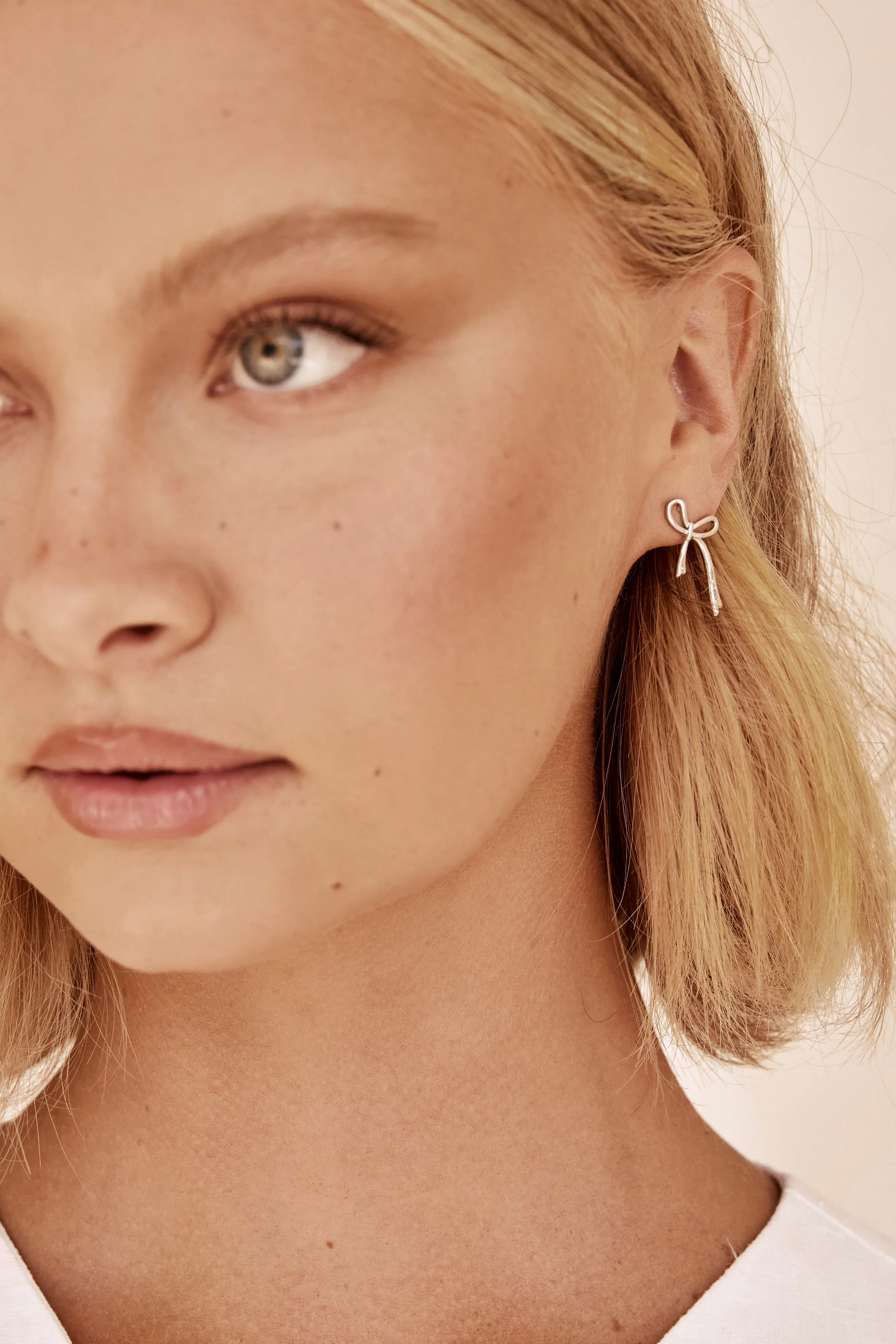 Ollie Earrings (Silver) sold by Runway Scout product image thumbnail 4