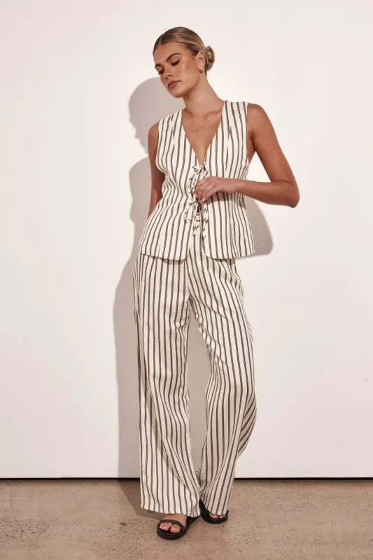 Olive Pant (White) sold by Runway Scout