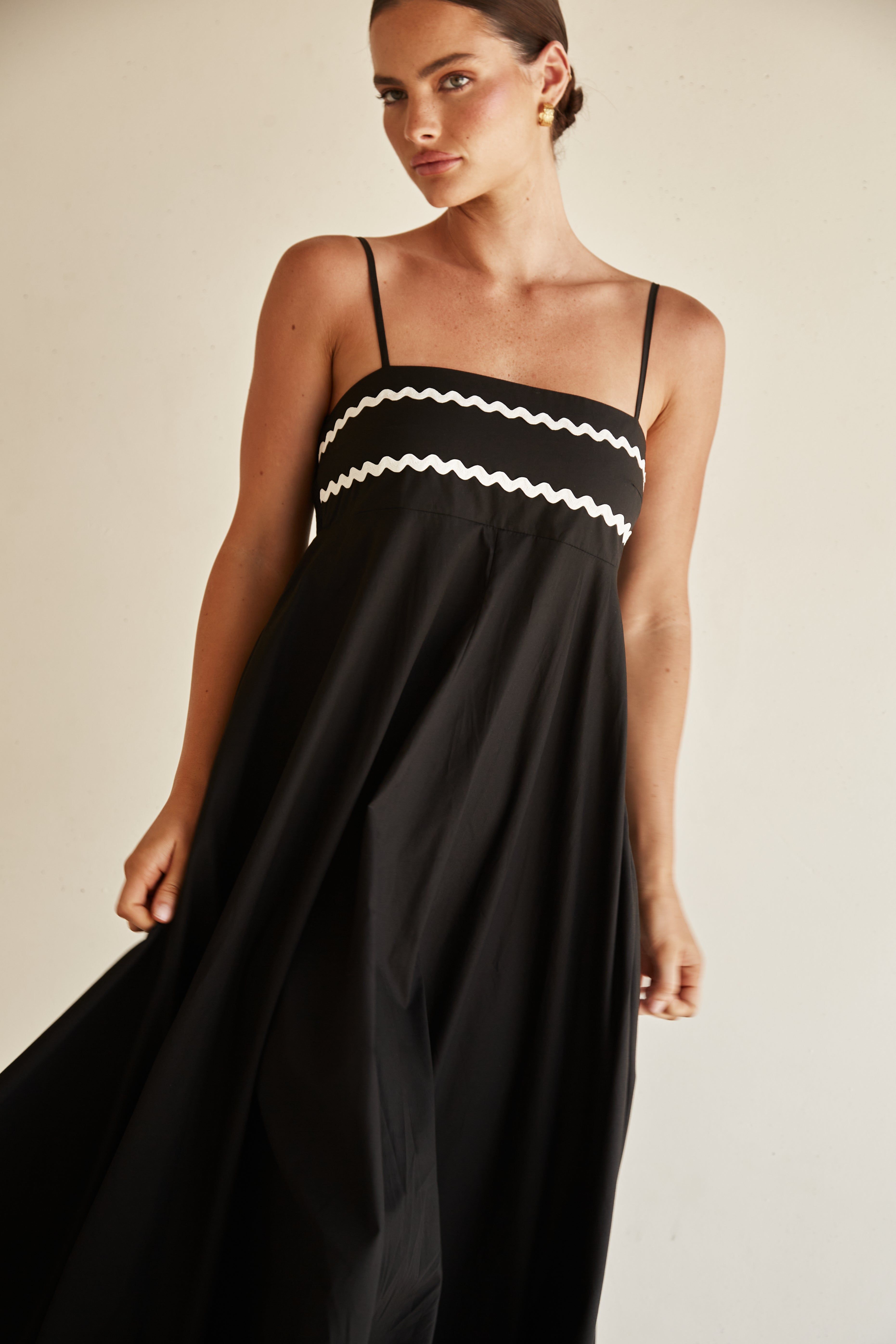 Noa Maxi Dress (Black) sold by Runway Scout product image thumbnail 3