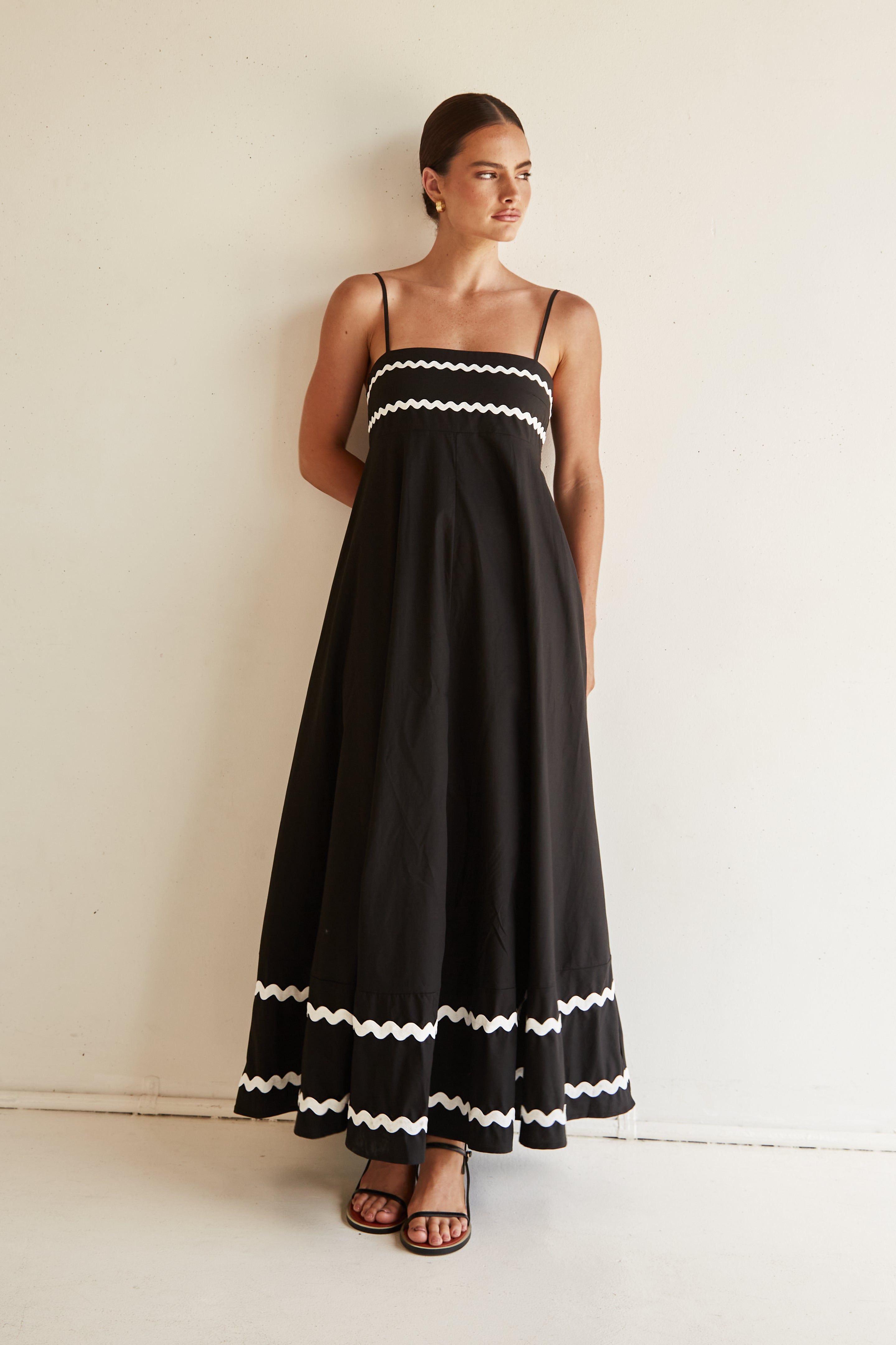 Noa Maxi Dress (Black) sold by Runway Scout product image thumbnail 2