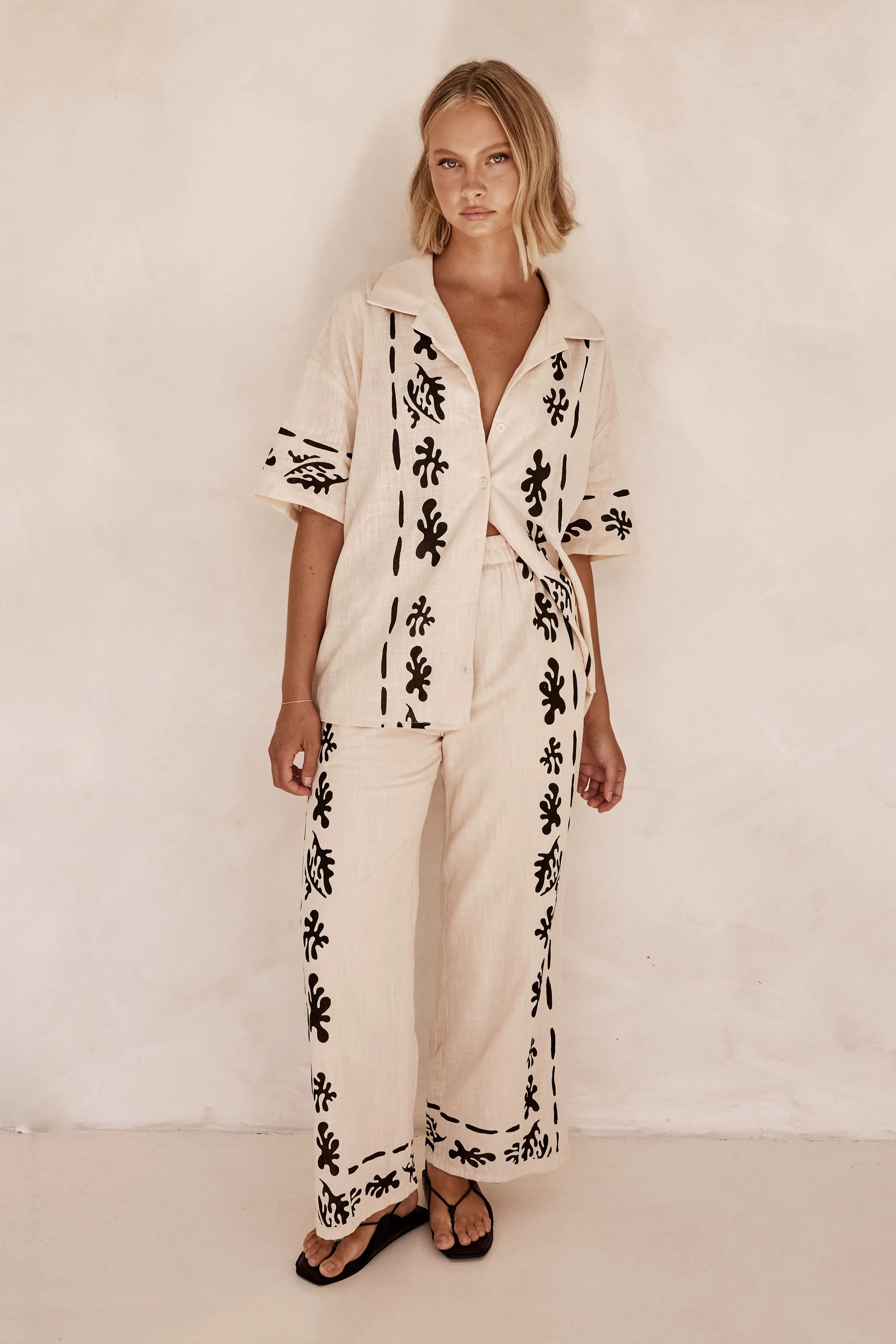 Fiji Shirt (Cream) sold by Runway Scout product image thumbnail 5