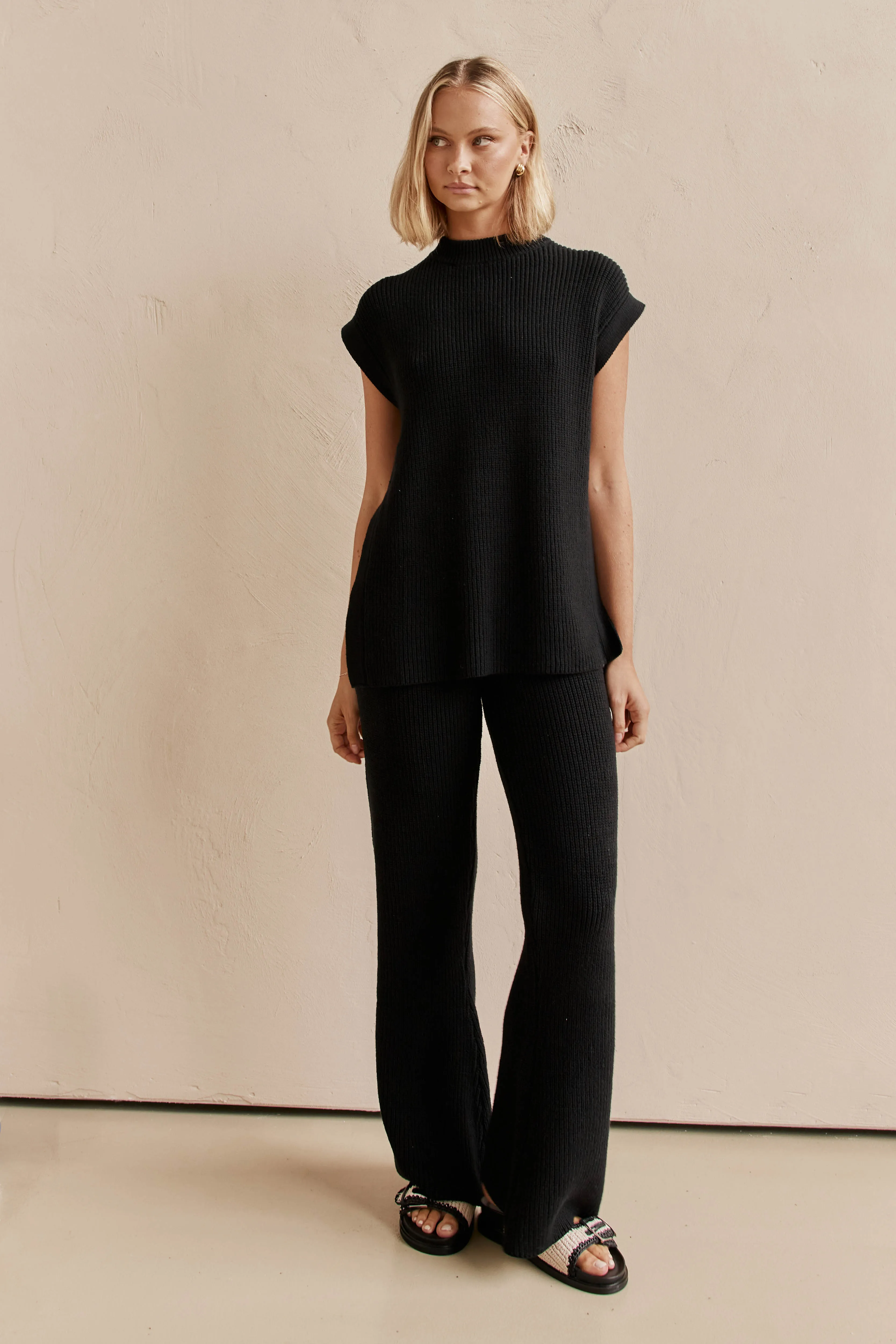 Finn Knit Top (Black) sold by Runway Scout product image thumbnail 3