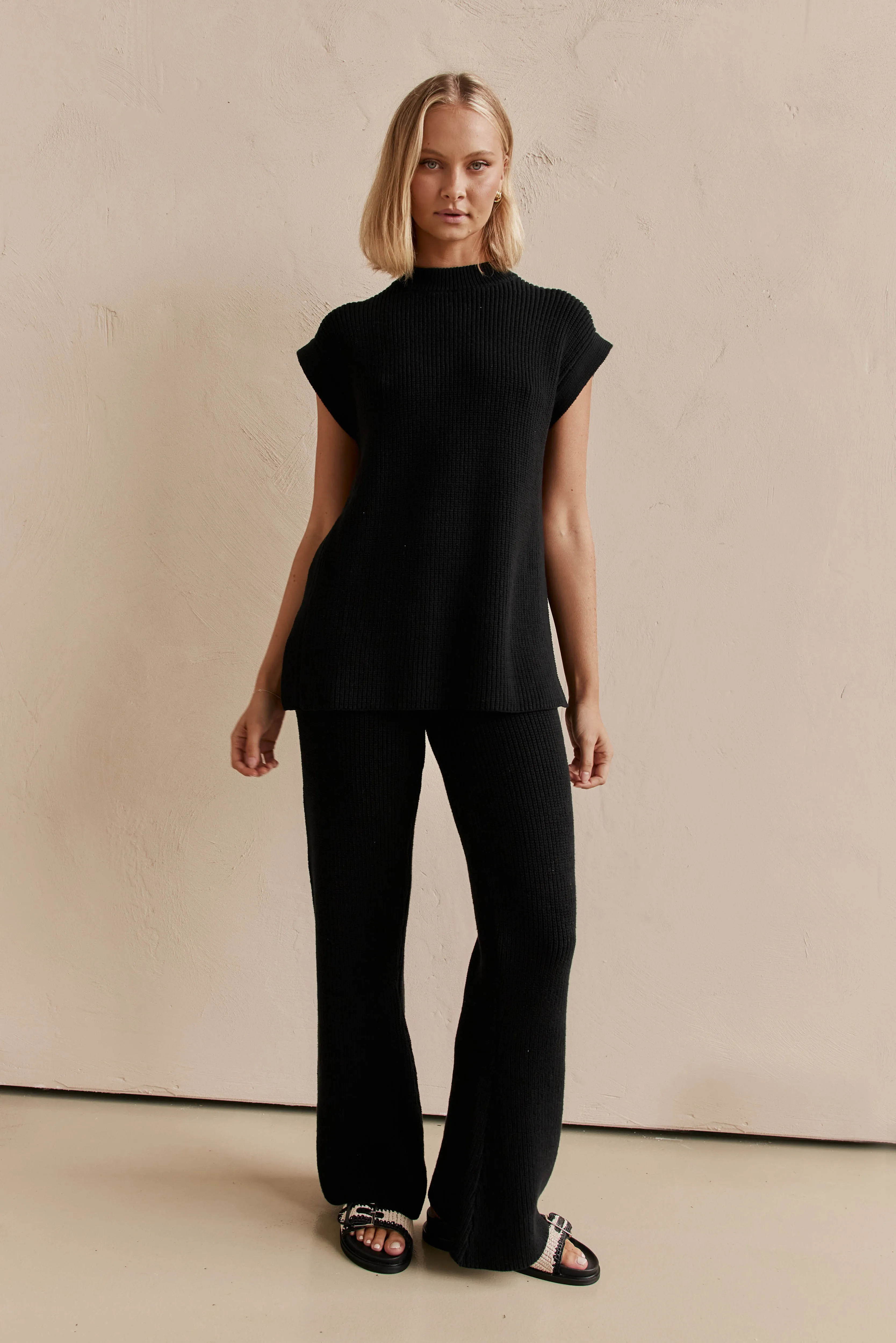 Finn Knit Top (Black) sold by Runway Scout product image thumbnail 2