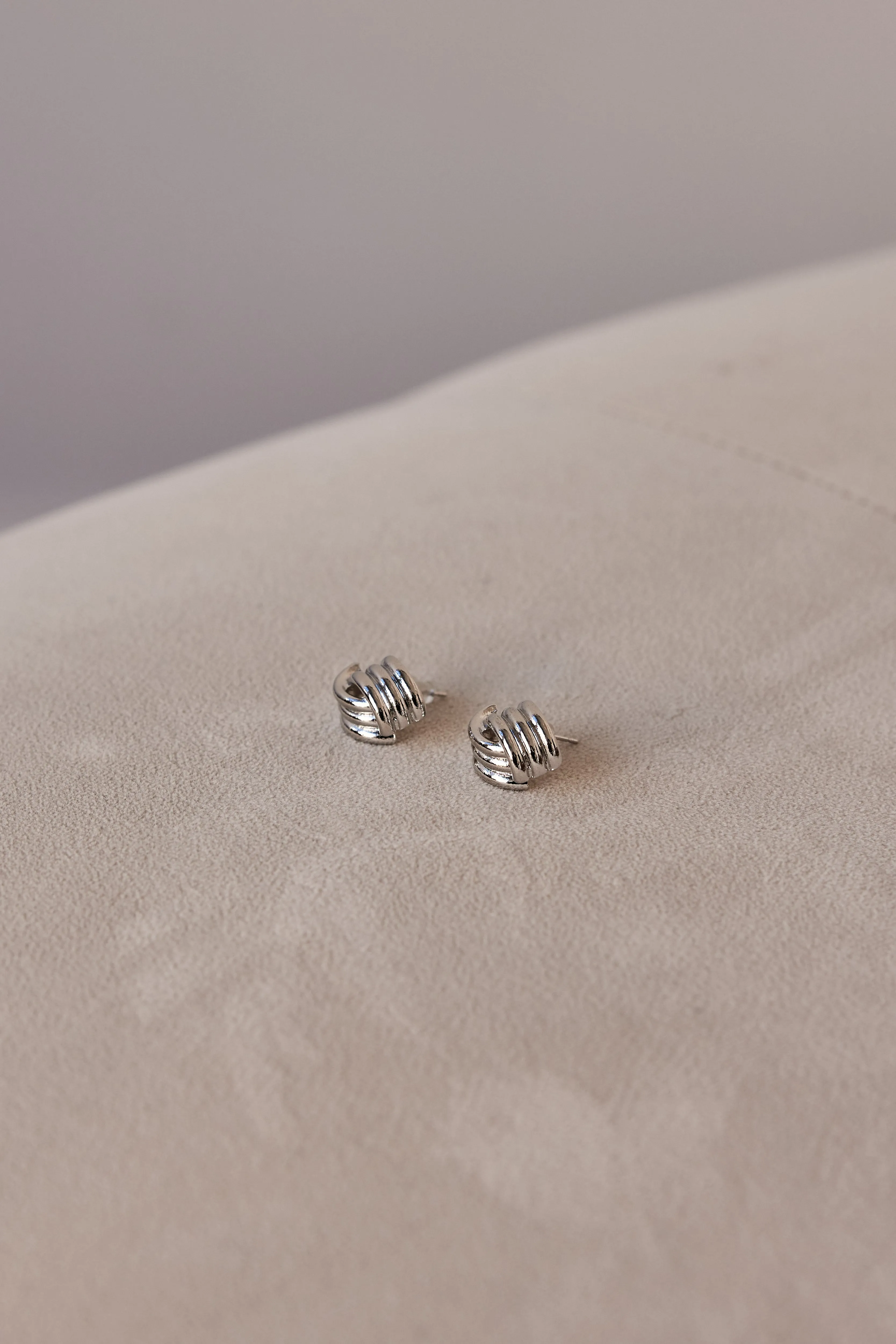 Bellan Earrings (Silver) sold by Runway Scout product image thumbnail 4