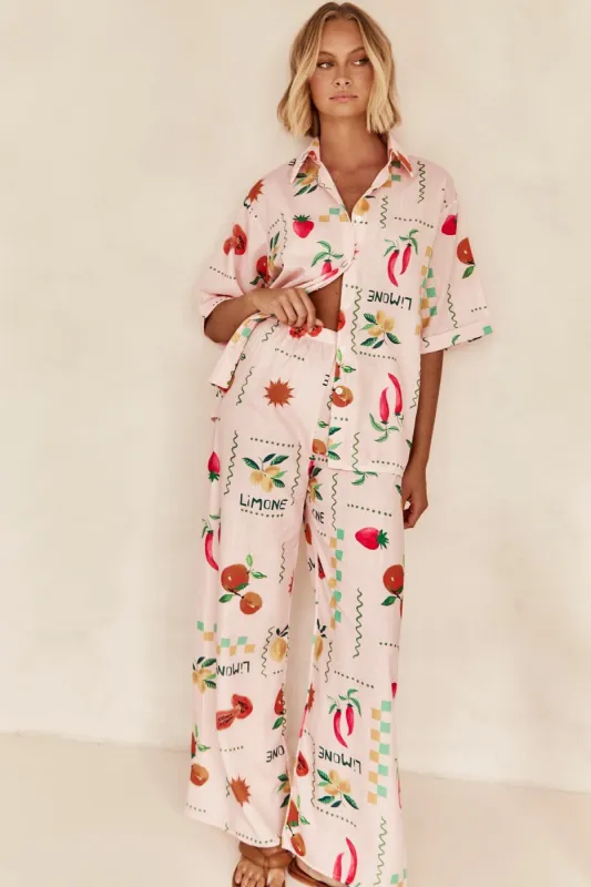 Baylee Set (Pink) sold by Runway Scout