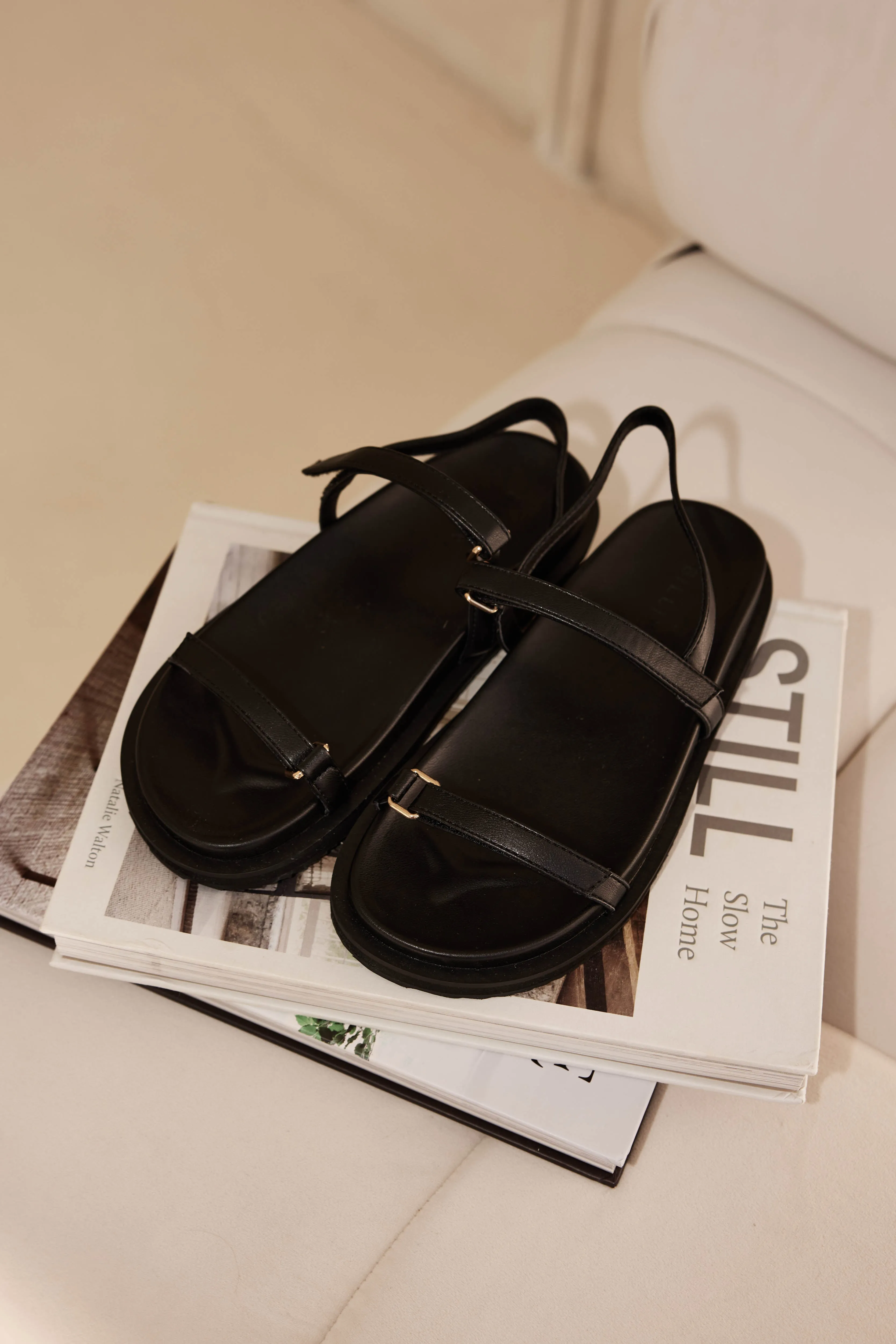 Tasa Sandals (Black) sold by Runway Scout product image thumbnail 2