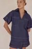 Reece Denim Shirt (Blue) sold by Runway Scout