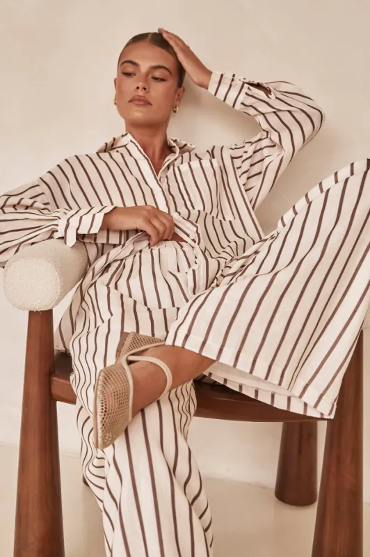 Sari Shirt (Cream) sold by Runway Scout