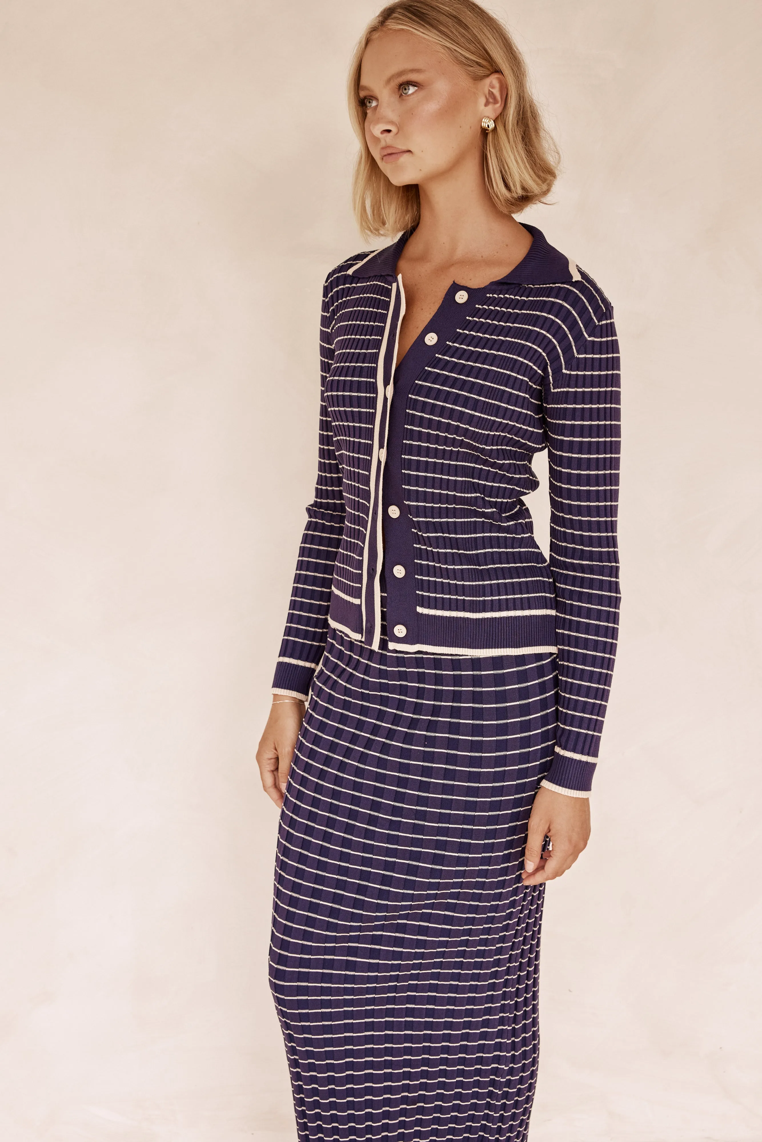 Anderson Knit Top (Navy) sold by Runway Scout product image thumbnail 5