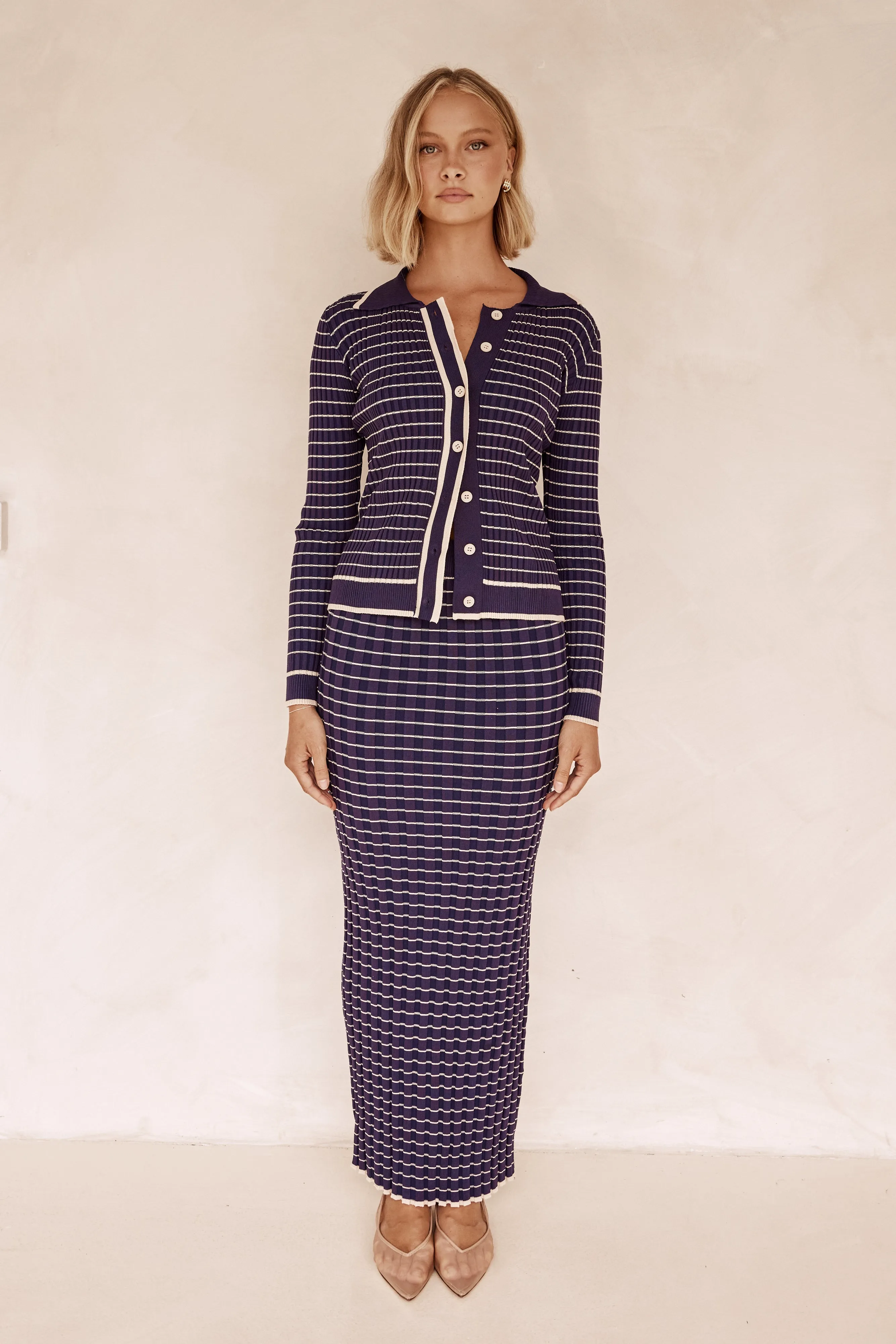 Anderson Knit Top (Navy) sold by Runway Scout product image thumbnail 2