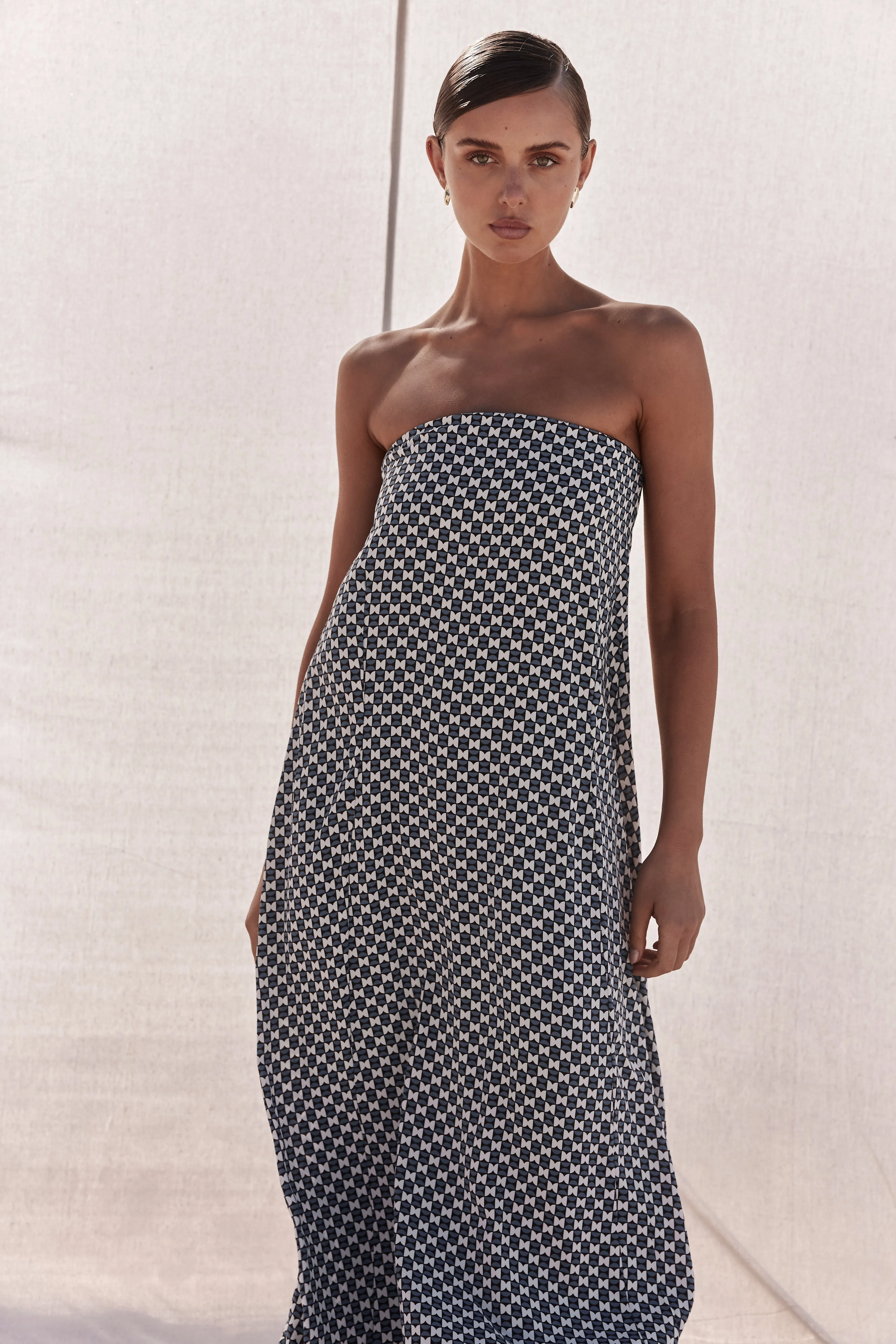 Kesia Maxi Dress (Blue) sold by Runway Scout product image thumbnail 3