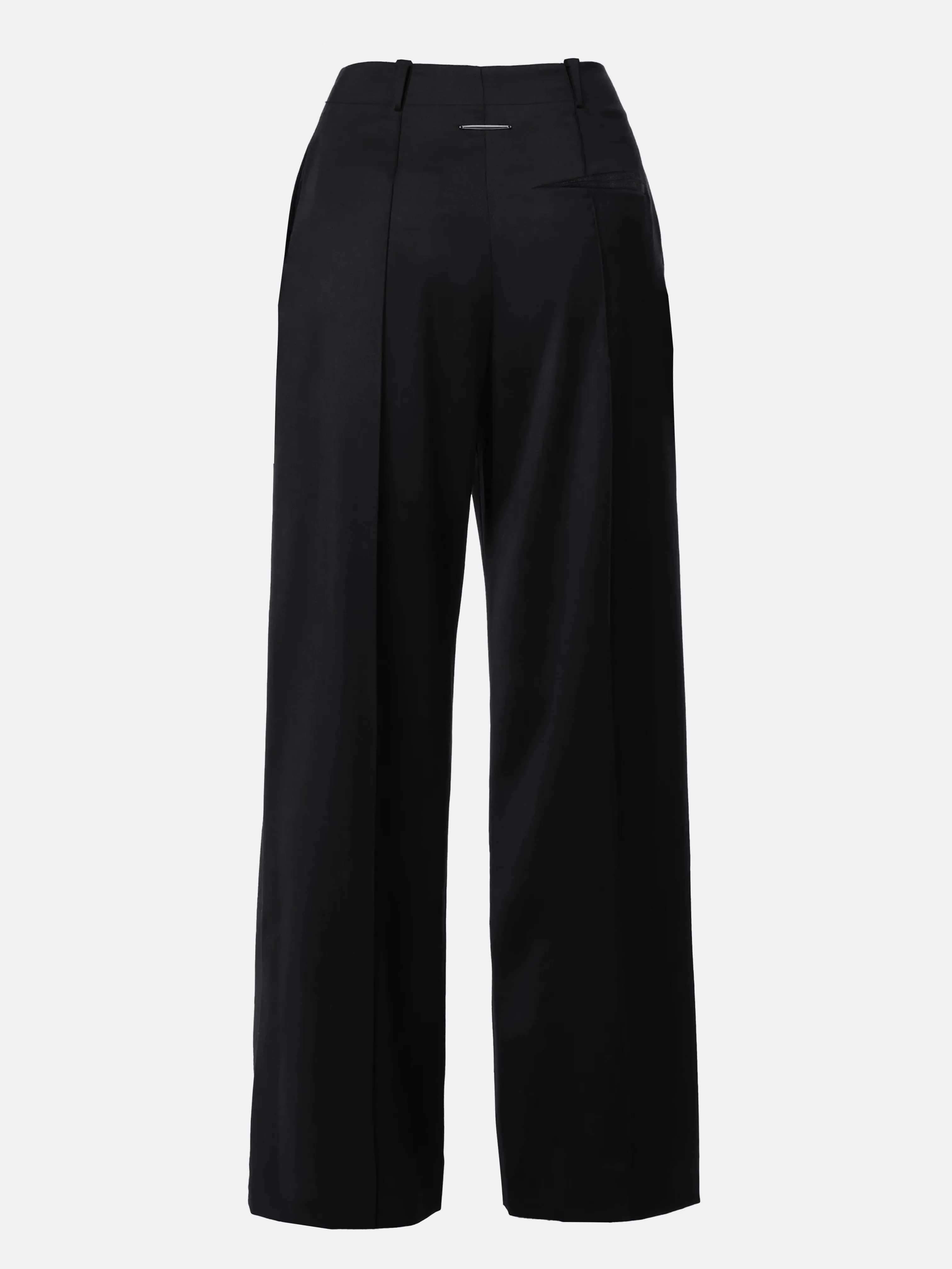 CLAW BELT LOOP TAILORED TROUSERS - BLACK sold by GRACE LING product image thumbnail 4