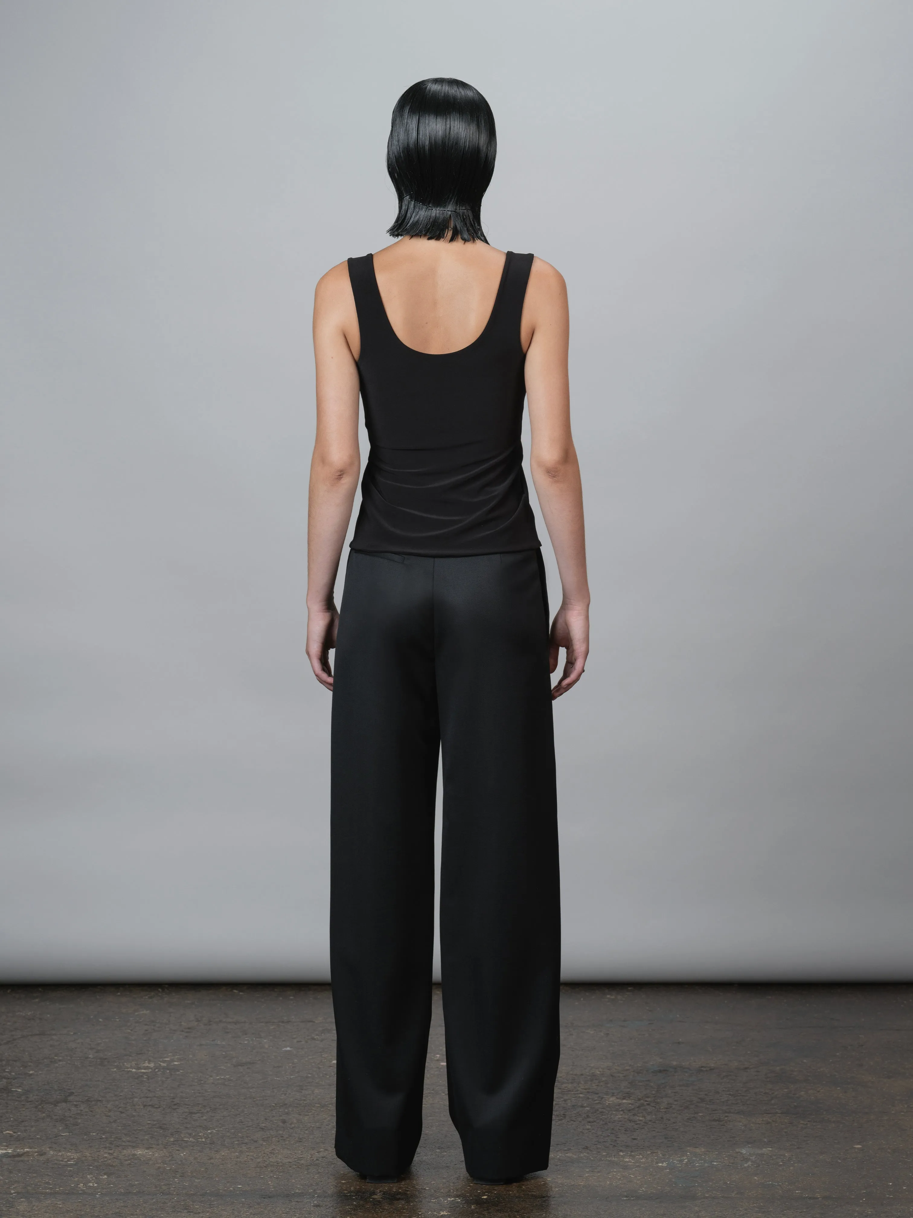 VERTEBRAE TANK TOP - BLACK sold by GRACE LING product image thumbnail 4