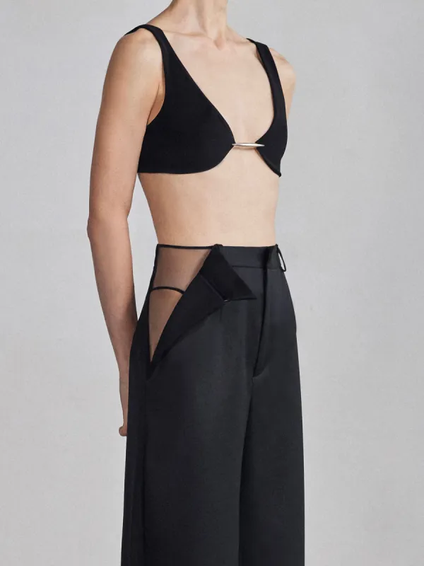 VERTEBRAE BRALETTE - BLACK sold by GRACE LING