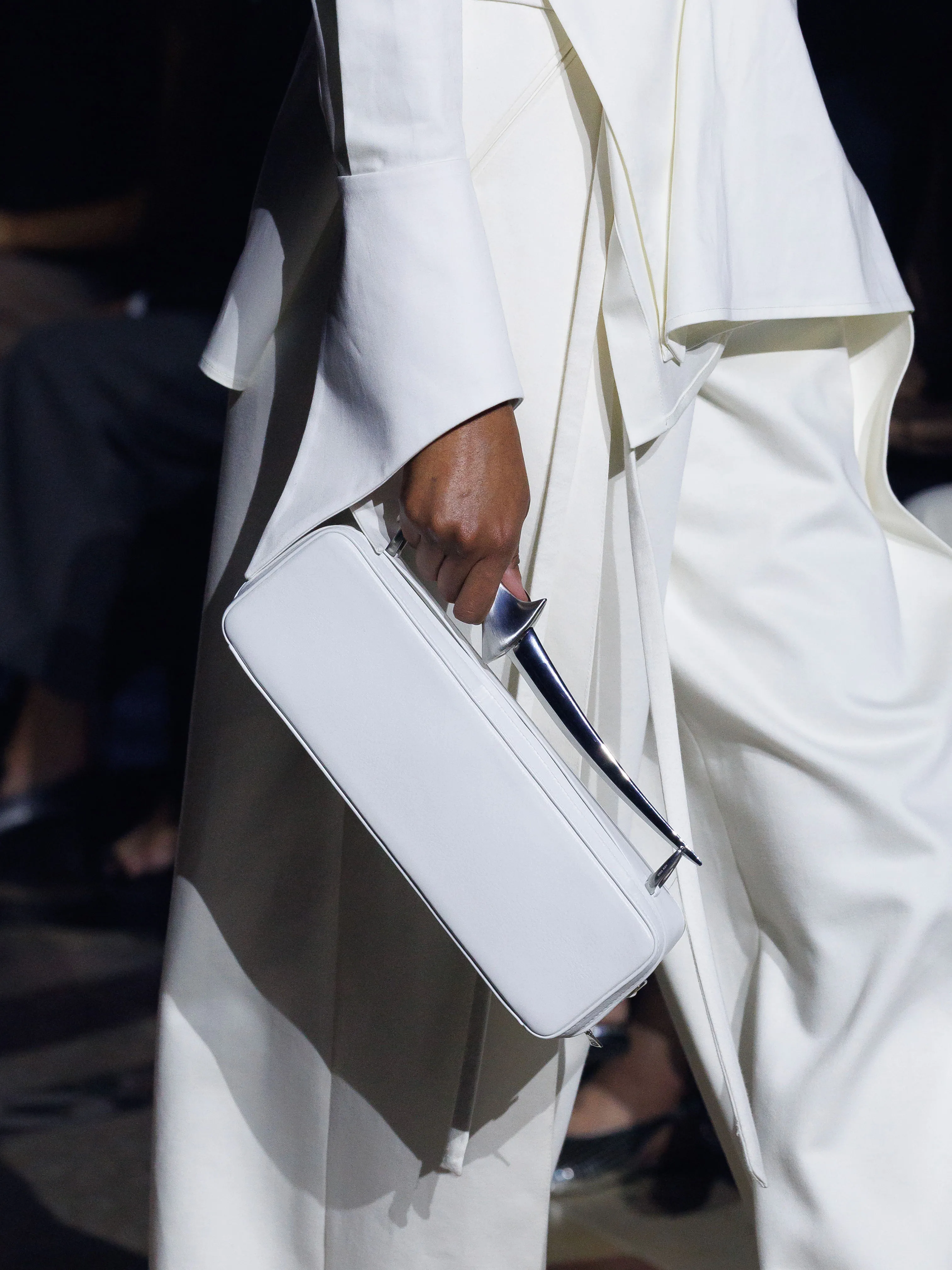 (SS26 PRE-ORDER) KNIFE BAG - WHITE sold by GRACE LING product image thumbnail 2