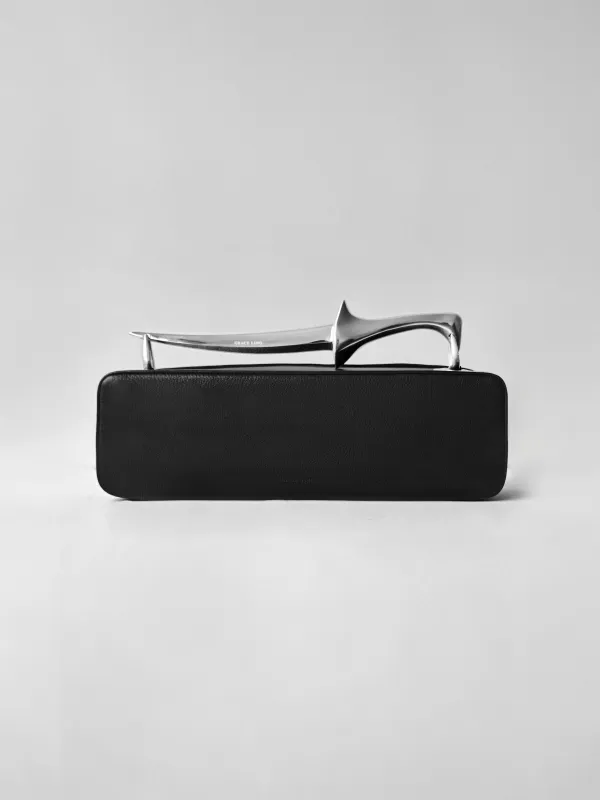 (SS26 PRE-ORDER) KNIFE BAG - BLACK sold by GRACE LING