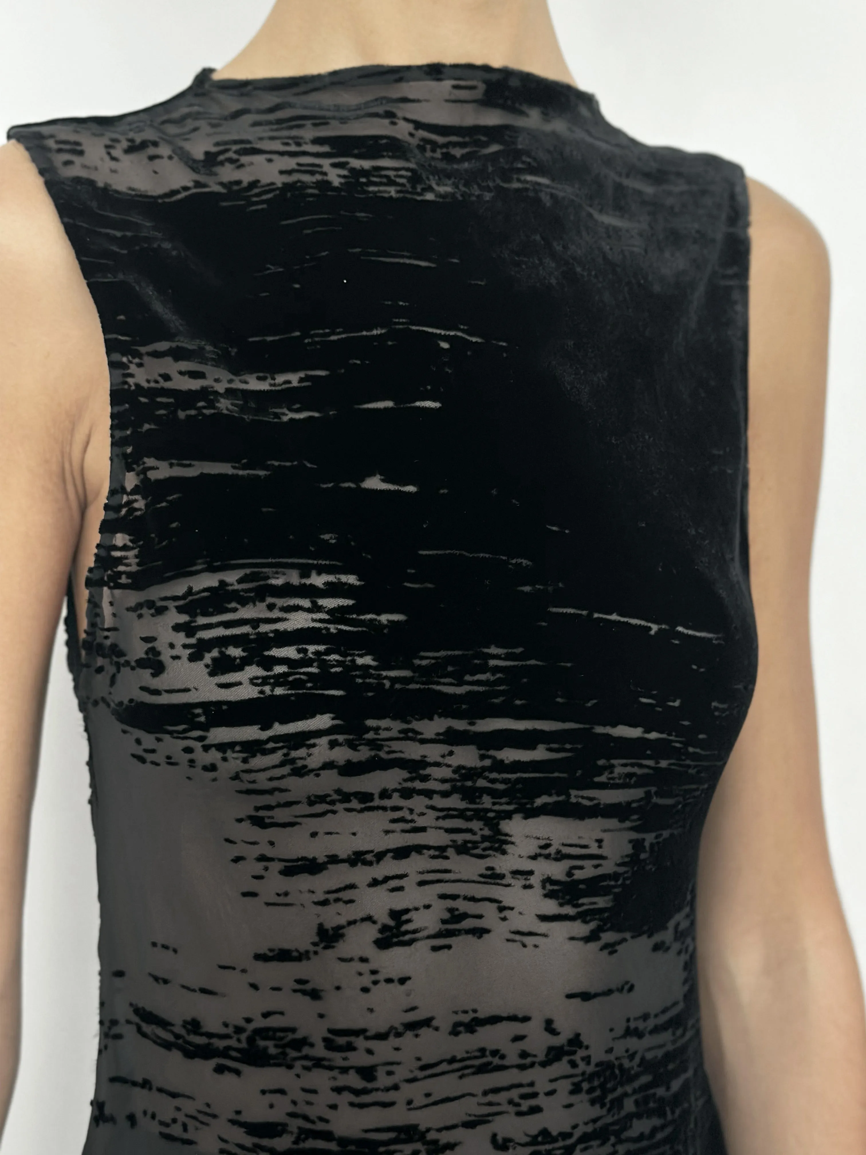 (SS26 PRE-ORDER) GLITCH BOATNECK TOP sold by GRACE LING product image thumbnail 5