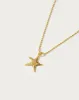 Gold Starfish Necklace sold by En Route Jewelry