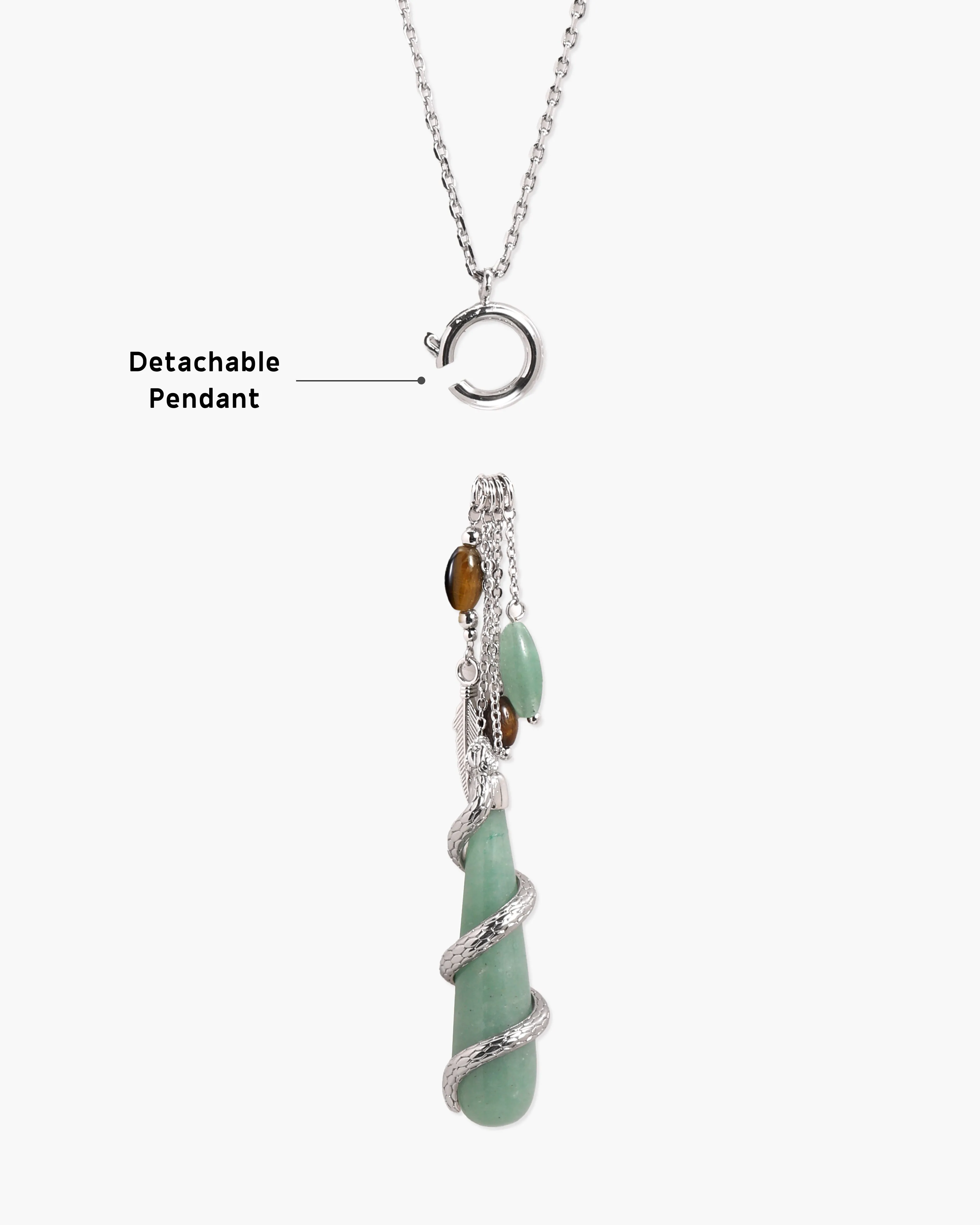 Ascent Detachable Charm Long Necklace sold by En Route Jewelry product image thumbnail 3
