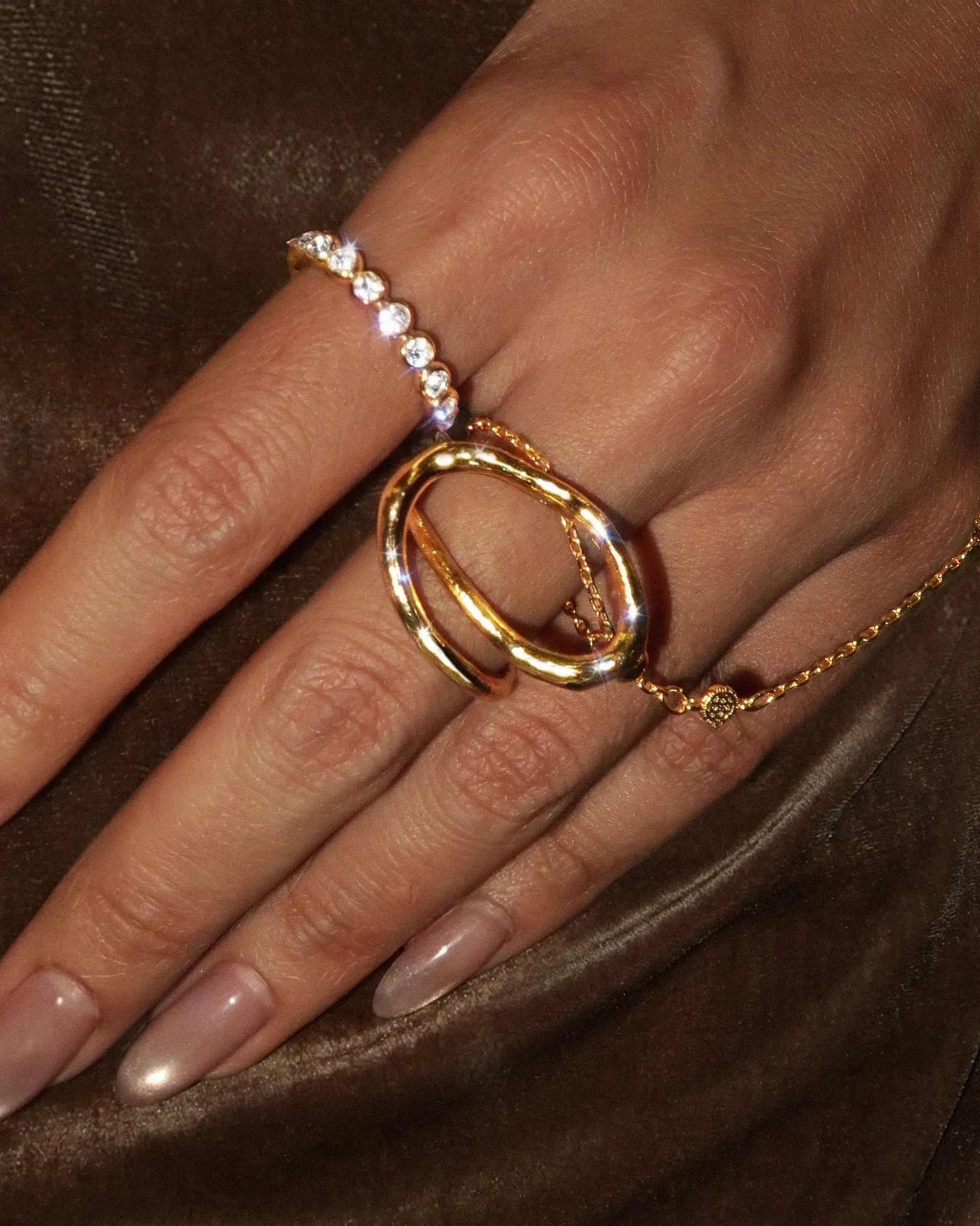 Sculptural Orbit Ring sold by En Route Jewelry