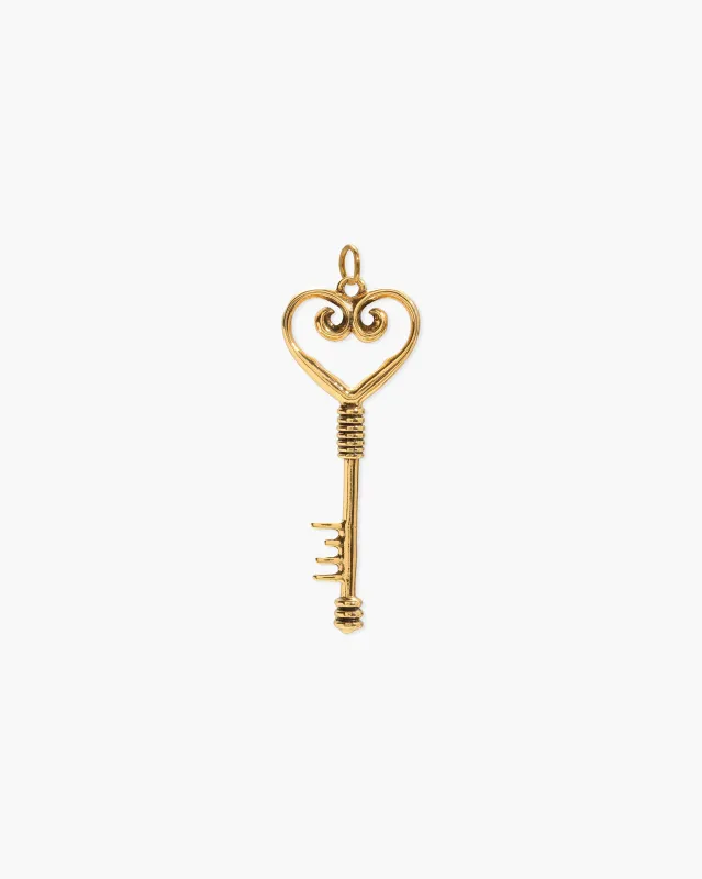 Eternal Love Lock Pendant made by En Route Jewelry