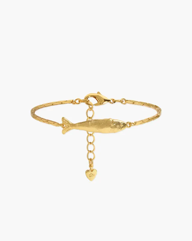 Anchovy Bracelet made by En Route Jewelry