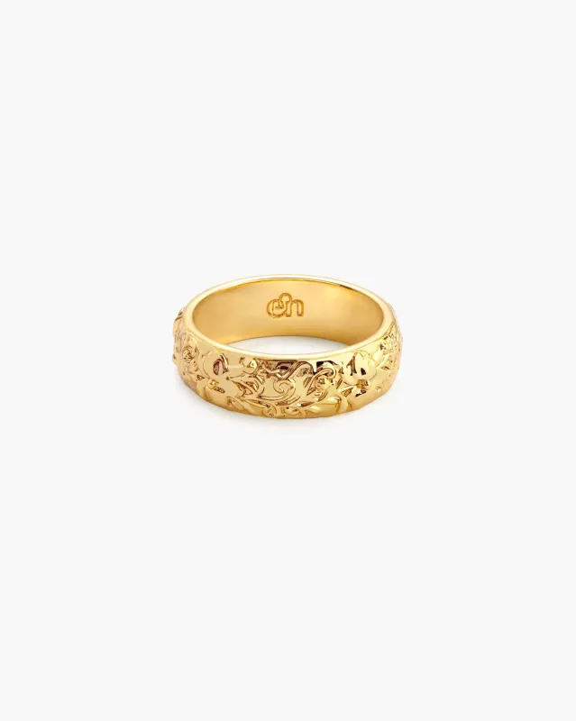 Serenade of Orchid Toe Ring made by En Route Jewelry