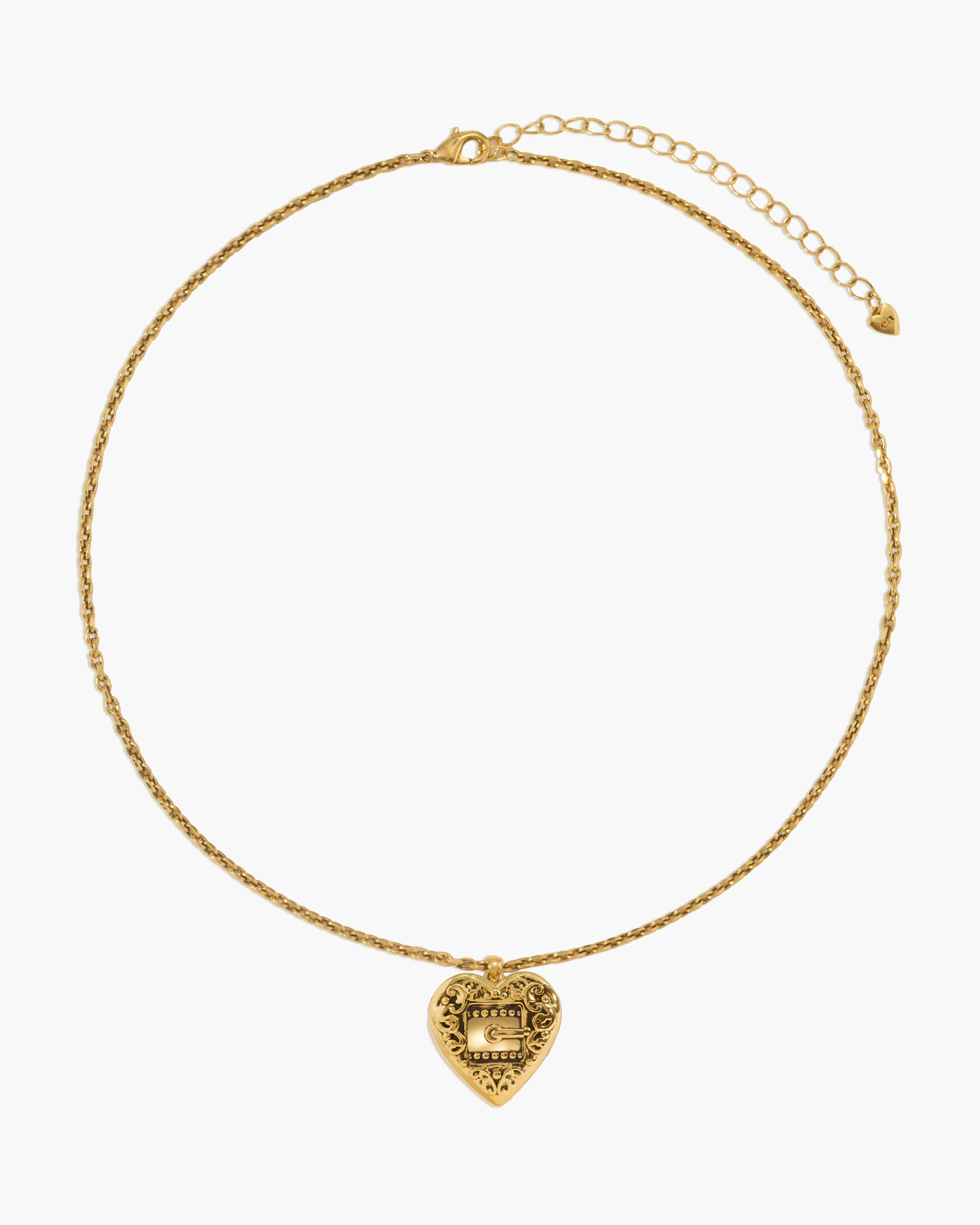 Belted Heart Necklace sold by En Route Jewelry product image thumbnail 4