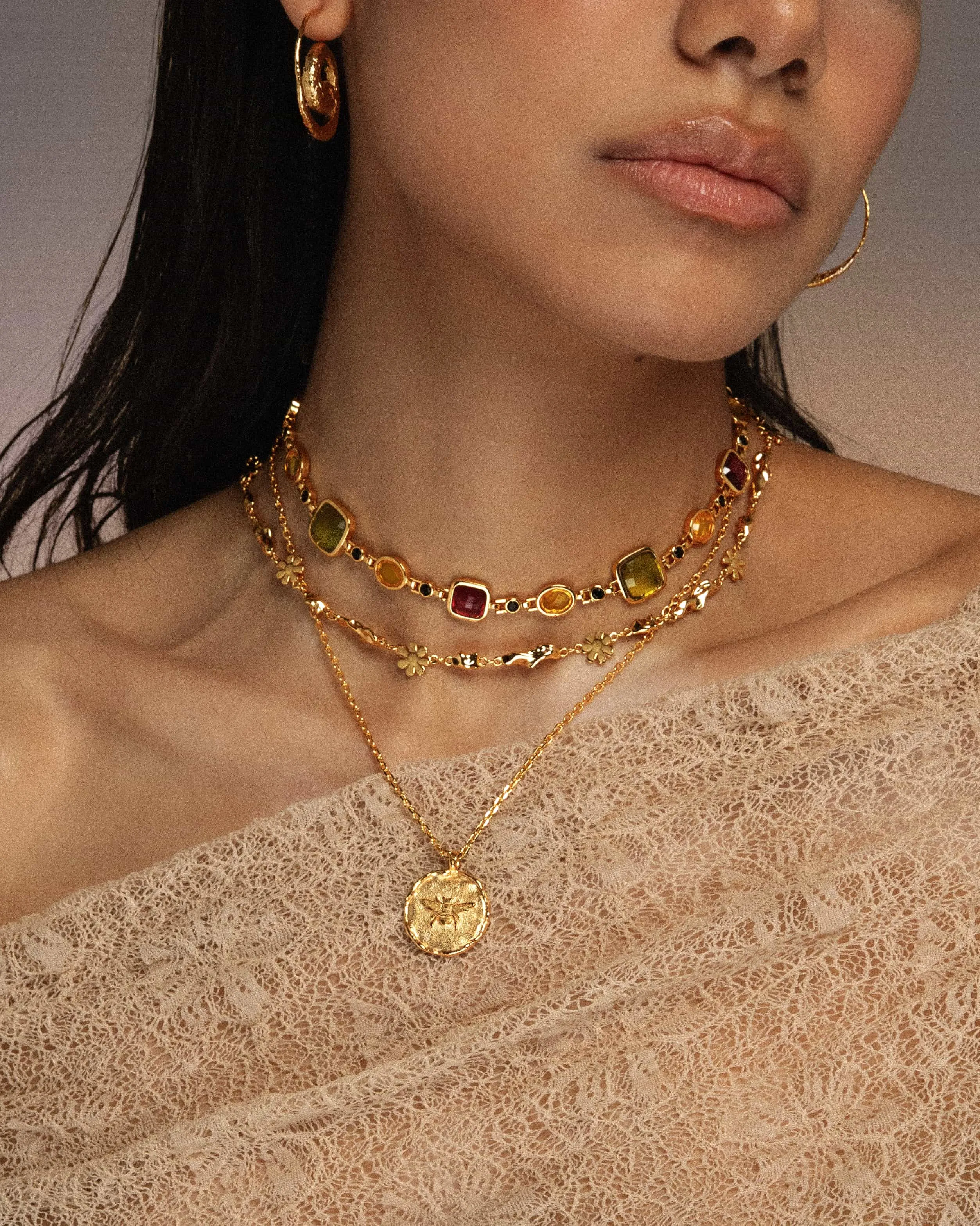 Melissa Coin Necklace sold by en route product image thumbnail 4