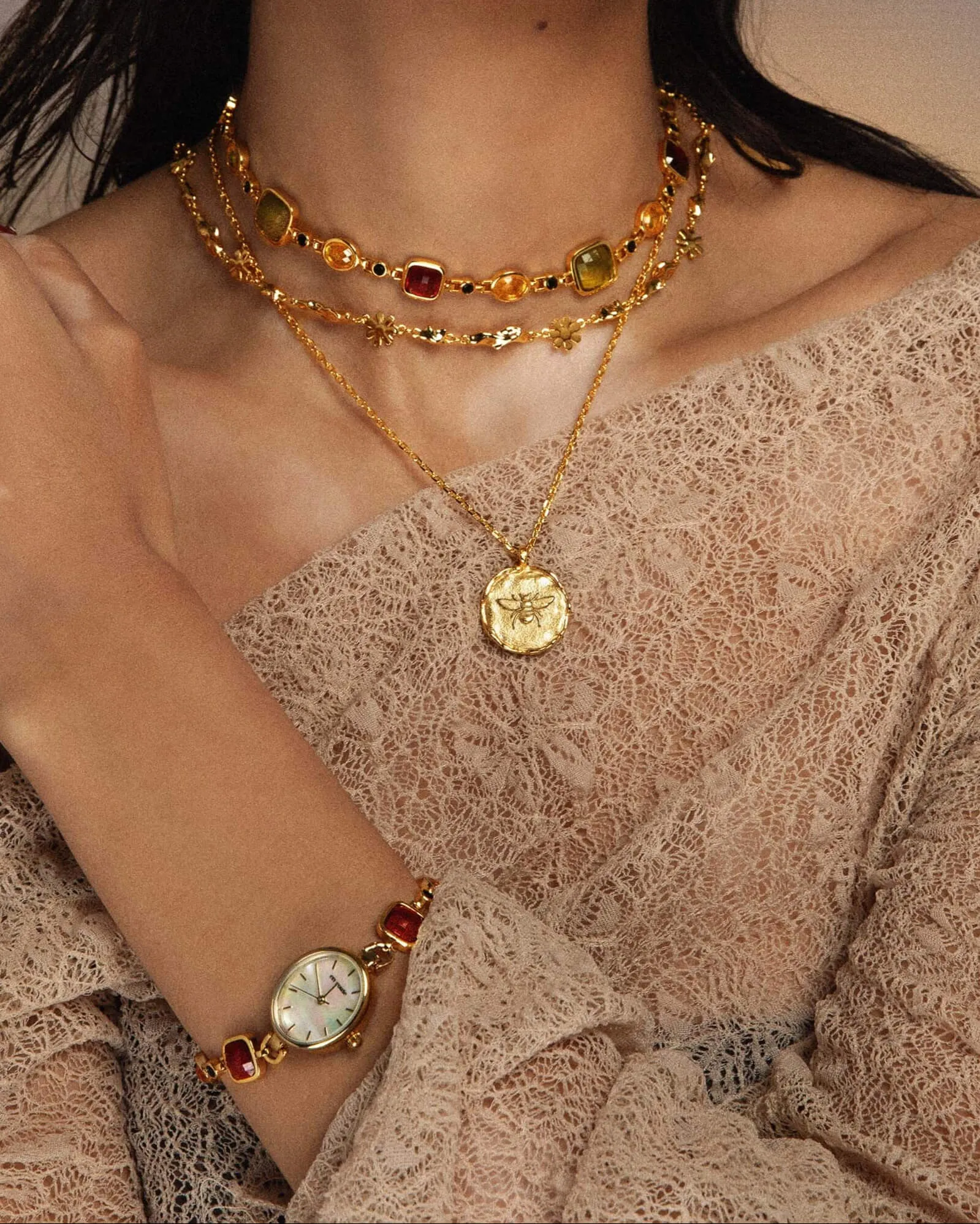 Melissa Coin Necklace sold by en route product image thumbnail 2
