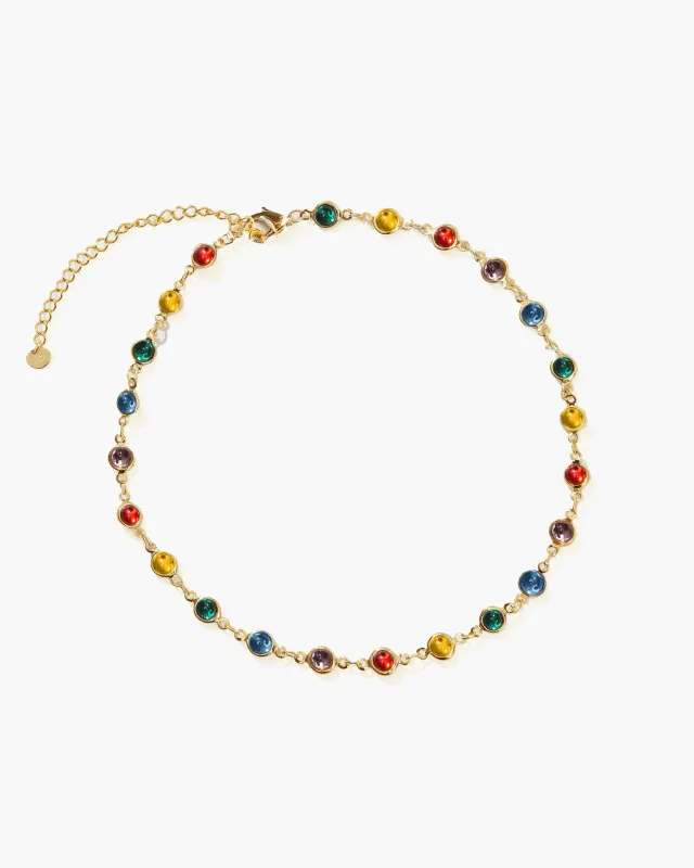 Infinity Choker Necklace made by En Route Jewelry