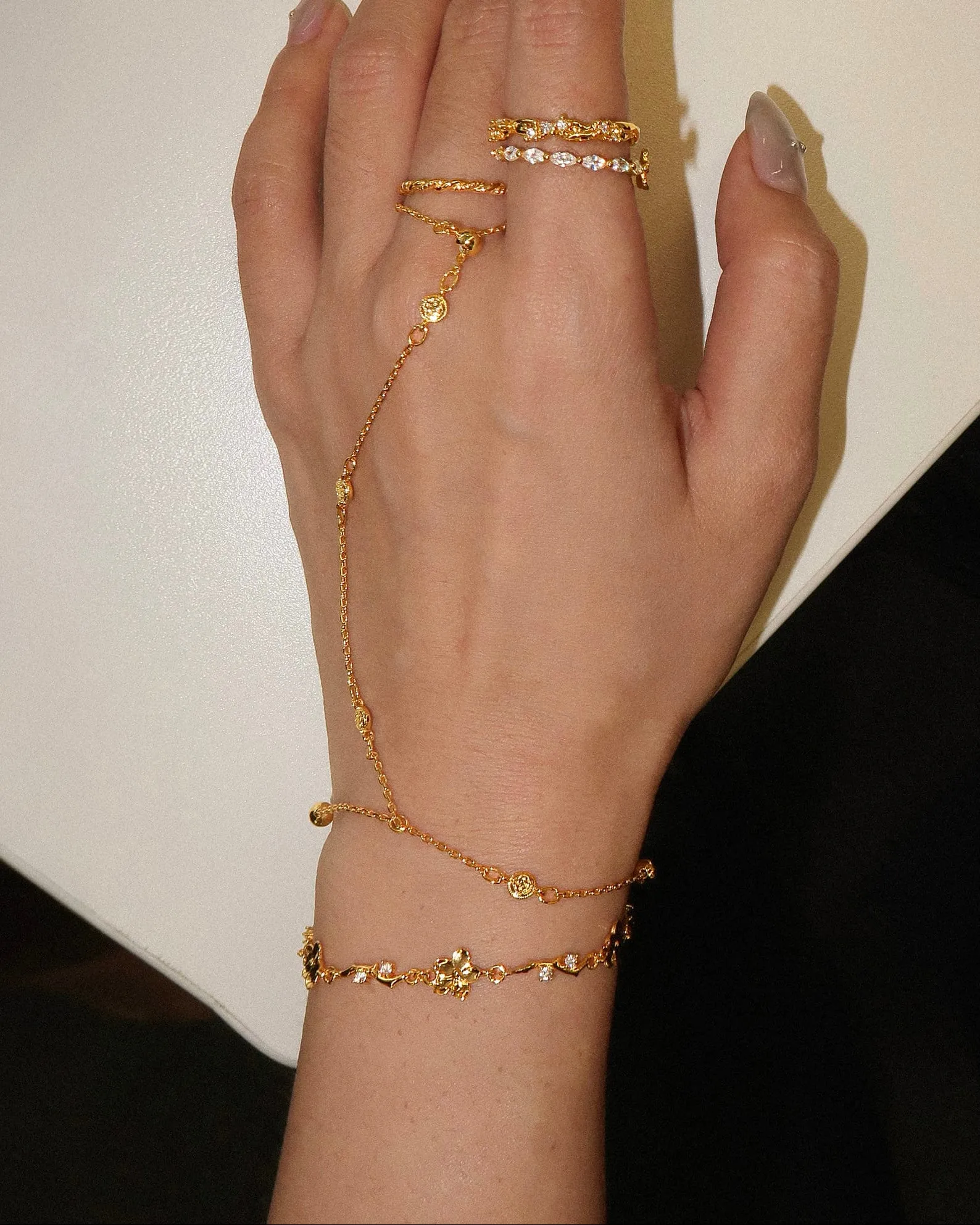 Ivy Floral Bracelet sold by En Route Jewelry product image thumbnail 2