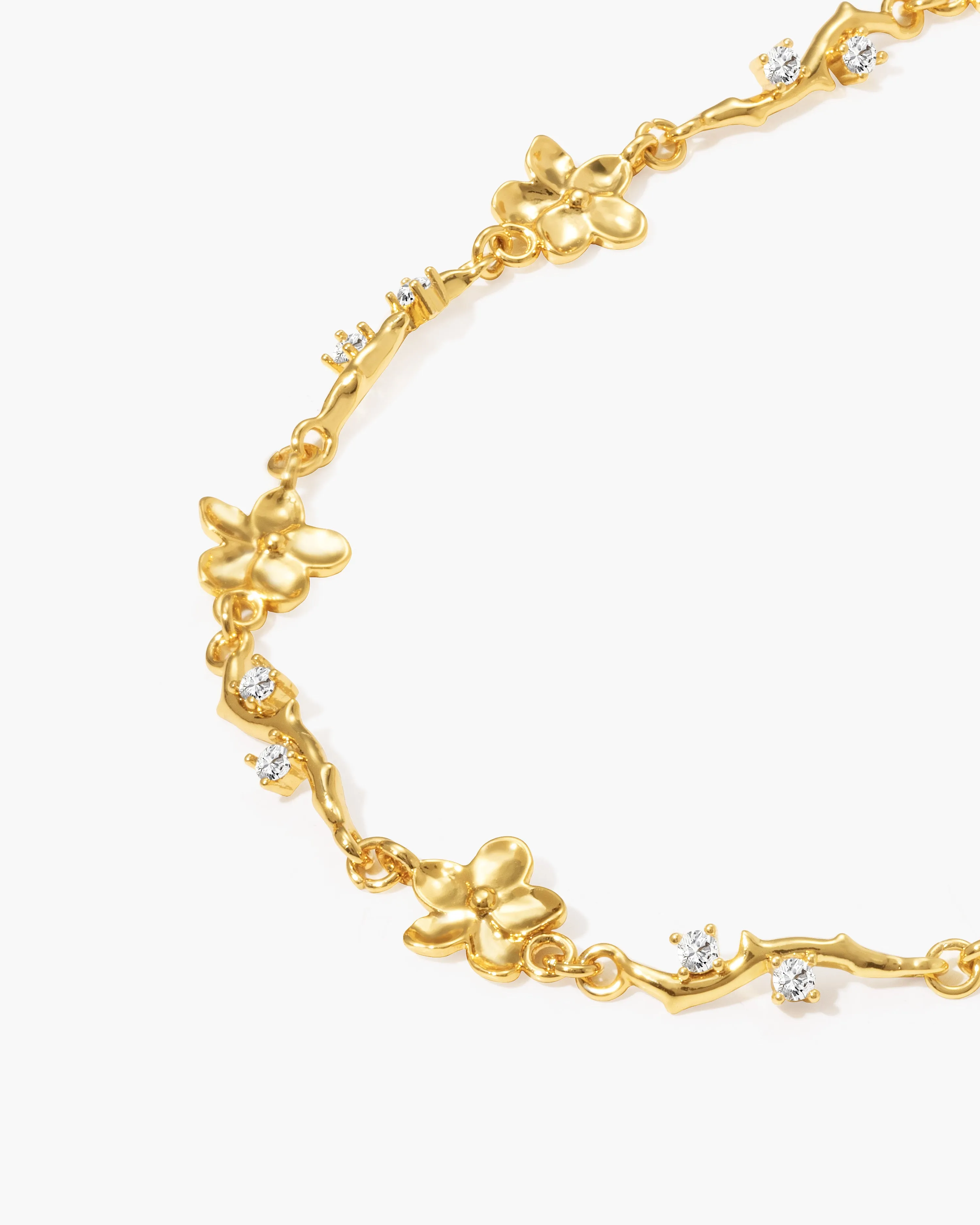Ivy Floral Bracelet sold by En Route Jewelry product image thumbnail 3