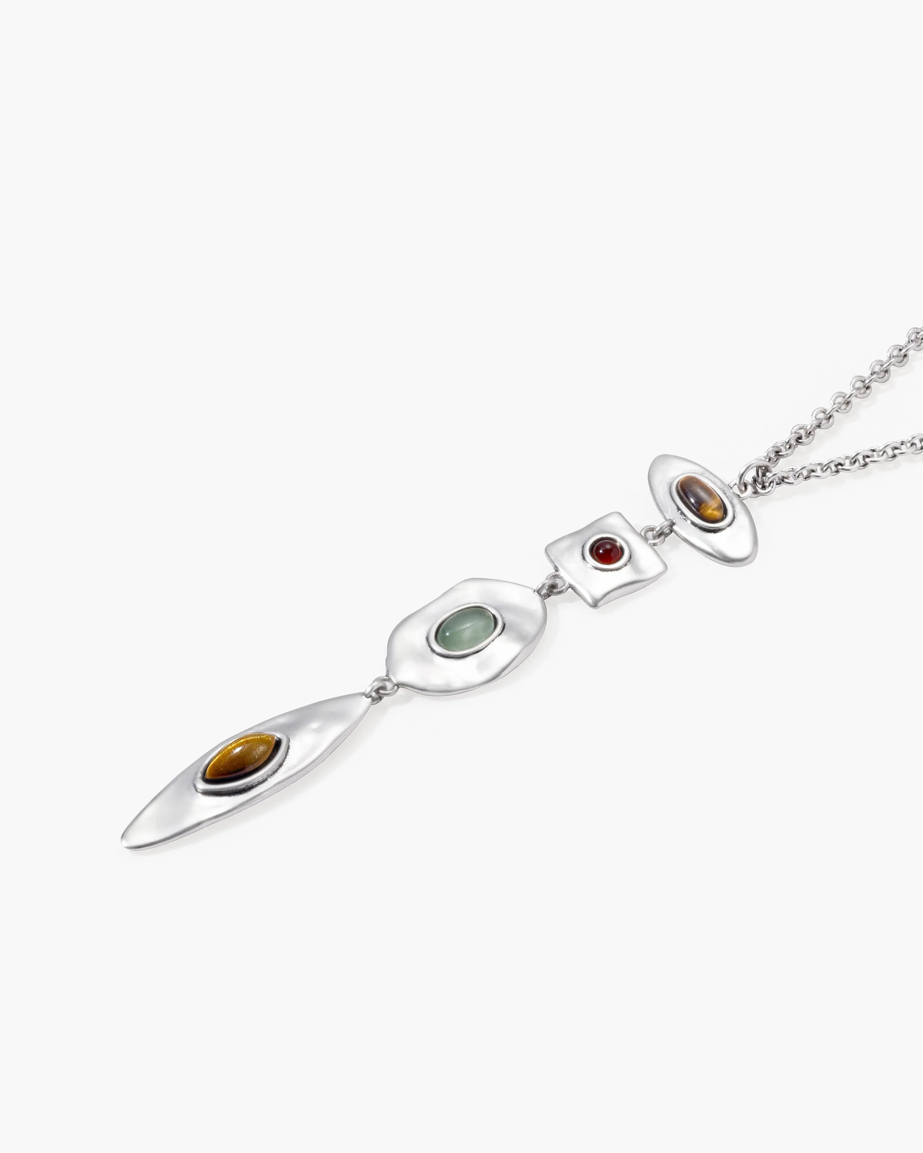 Petra Multi-Stone Drop Necklace sold by En Route Jewelry product image thumbnail 3