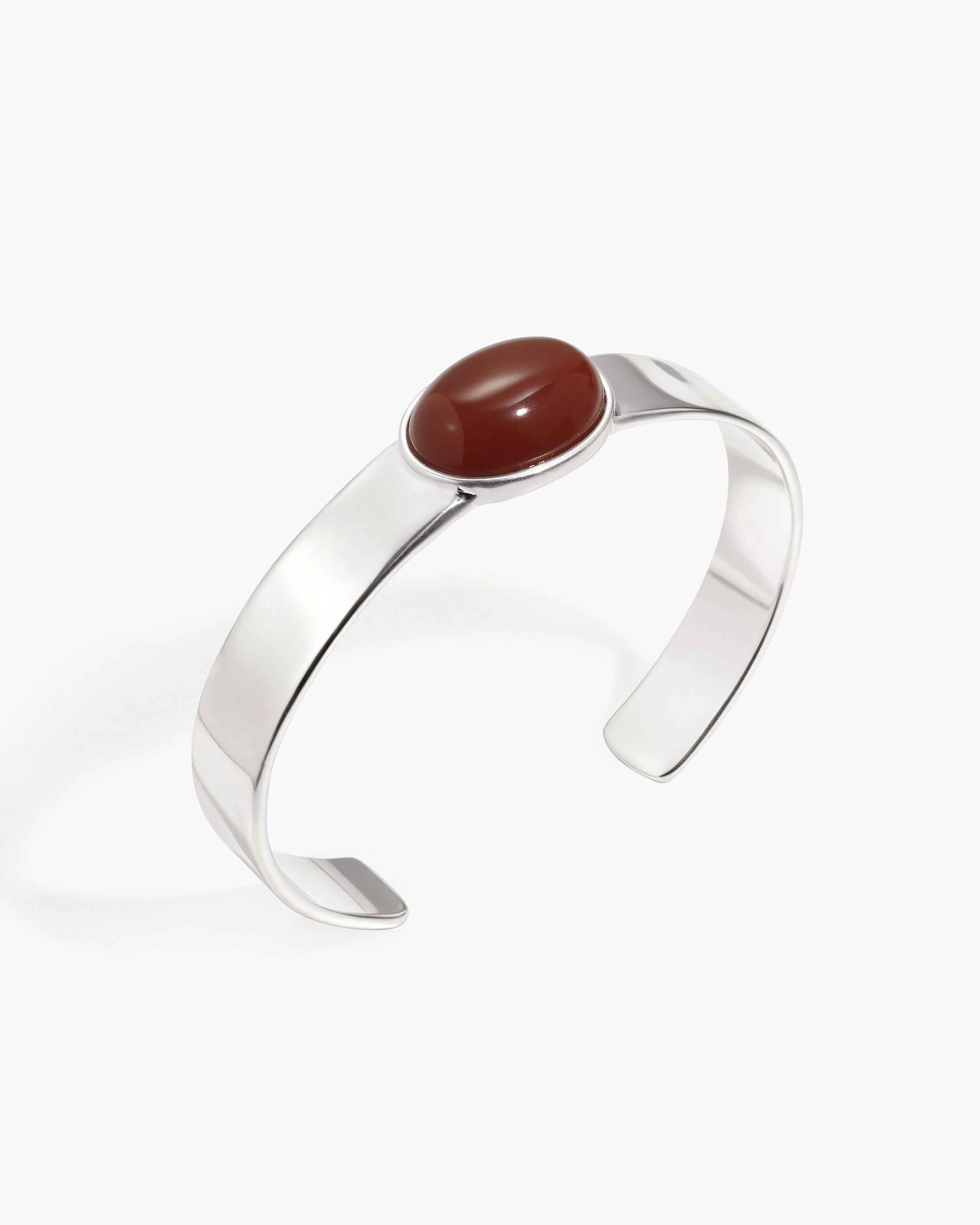 Mara Carnelian Cuff Bangle sold by En Route Jewelry product image thumbnail 3