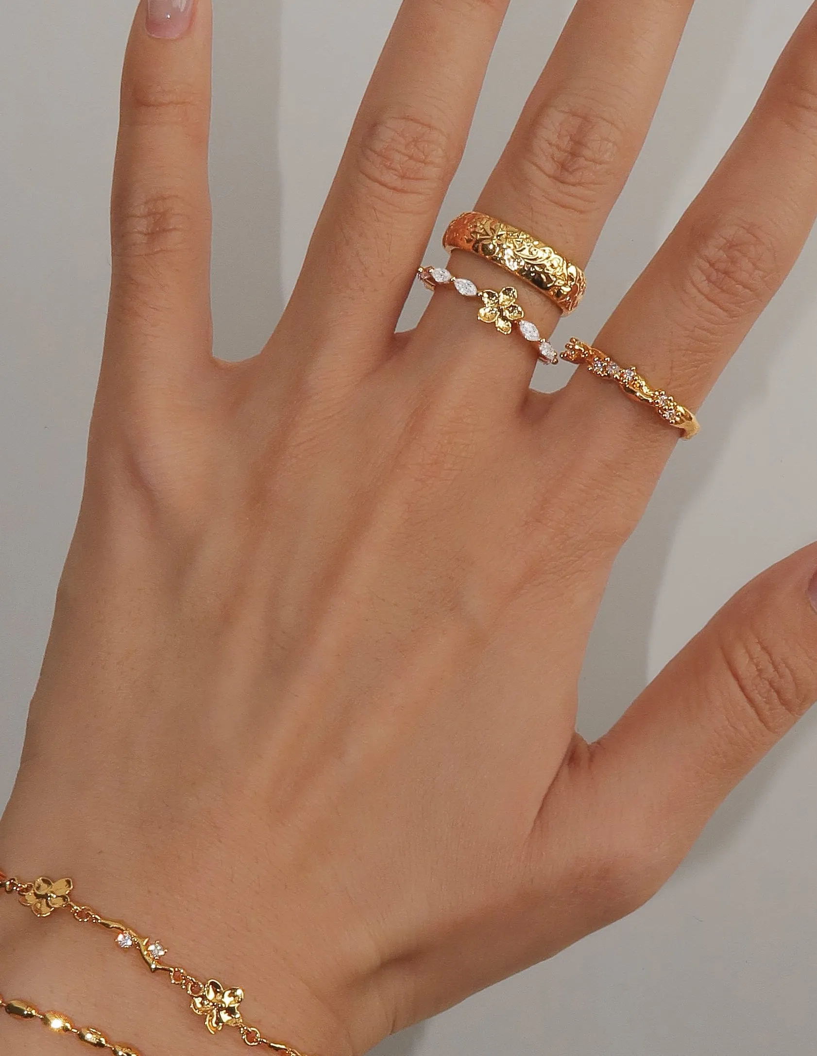 Elise Flora Marquise Ring sold by En Route Jewelry product image thumbnail 2