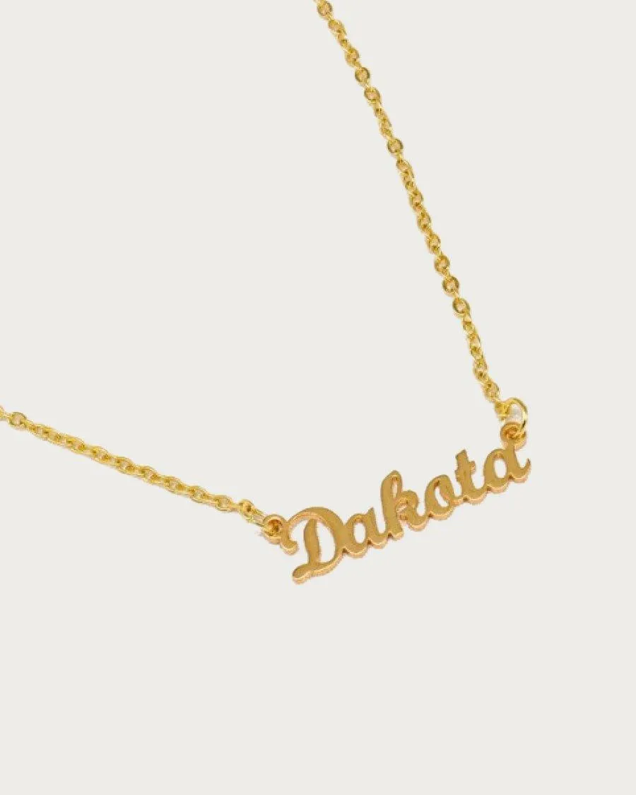 Letter Customized Necklace sold by En Route Jewelry
