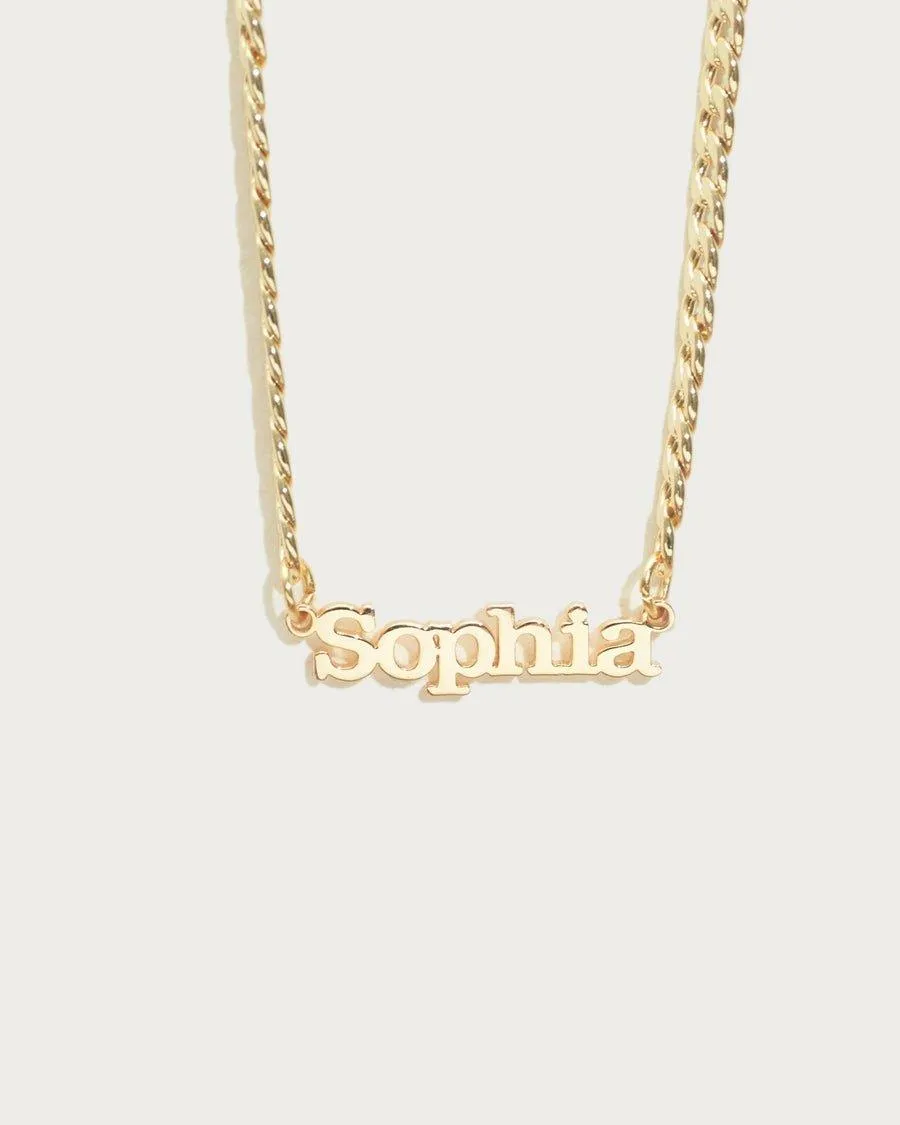 Letter Customized Necklace sold by En Route Jewelry product image thumbnail 3