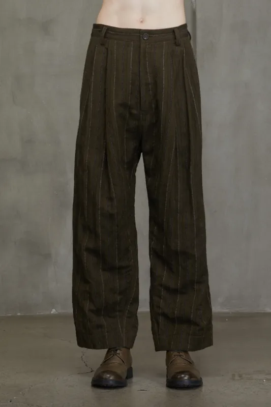Pleats Tapered Trousers sold by Island Luxe