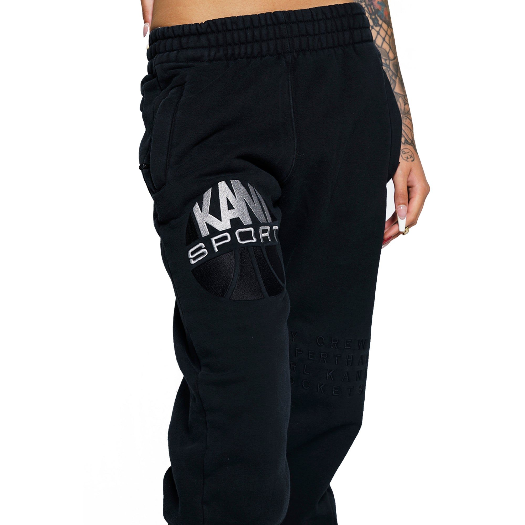 My Crew Joggers (Black) sold by Karl Kani product image thumbnail 3
