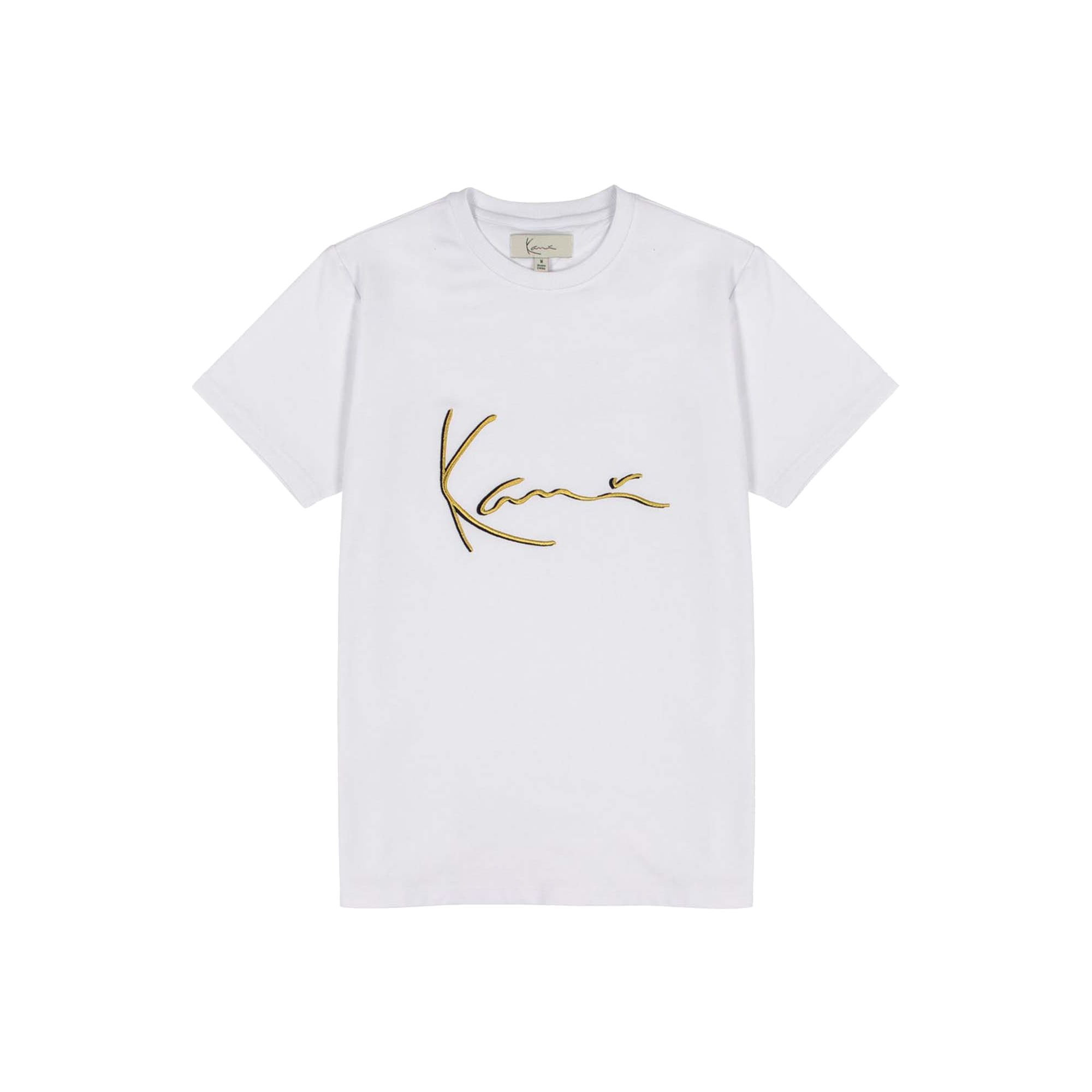 Iconic T-Shirt (White/Gold) sold by Karl Kani