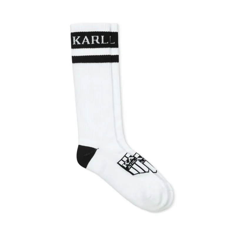 Stripe Socks (White) sold by Karl Kani