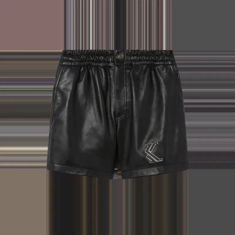 Kali Leather Shorts sold by Karl Kani