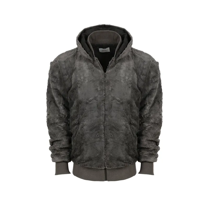 Santi Fur hoodie sold by Karl Kani