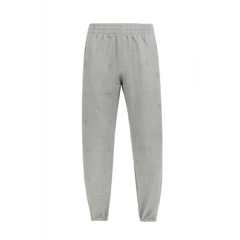 Embroidered Joggers (Grey) sold by Karl Kani
