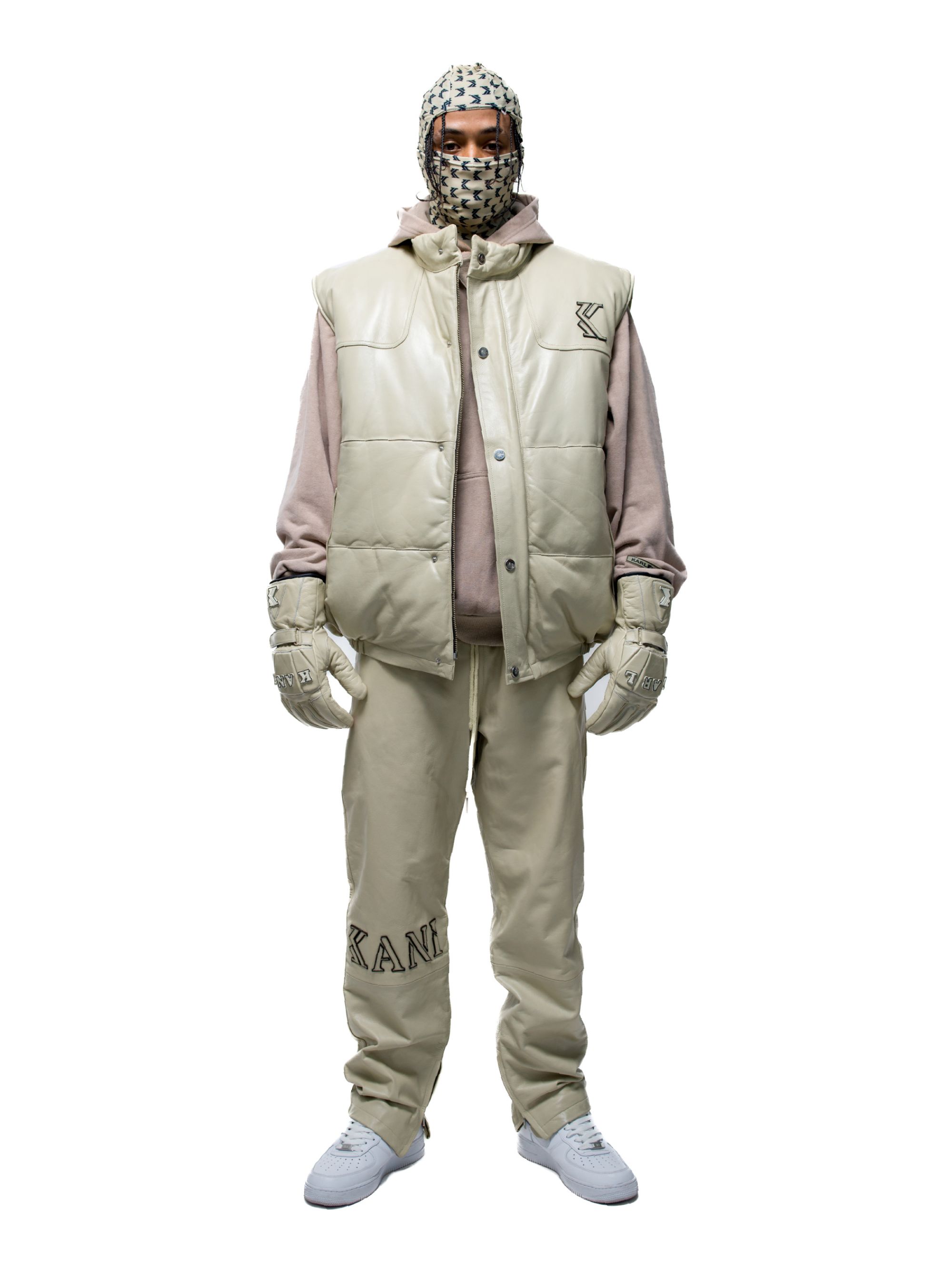 Montana Leather Joggers sold by Karl Kani product image thumbnail 2