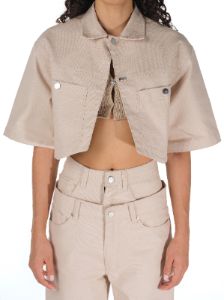 Gorilla Crop Jacket (Natural) sold by Karl Kani