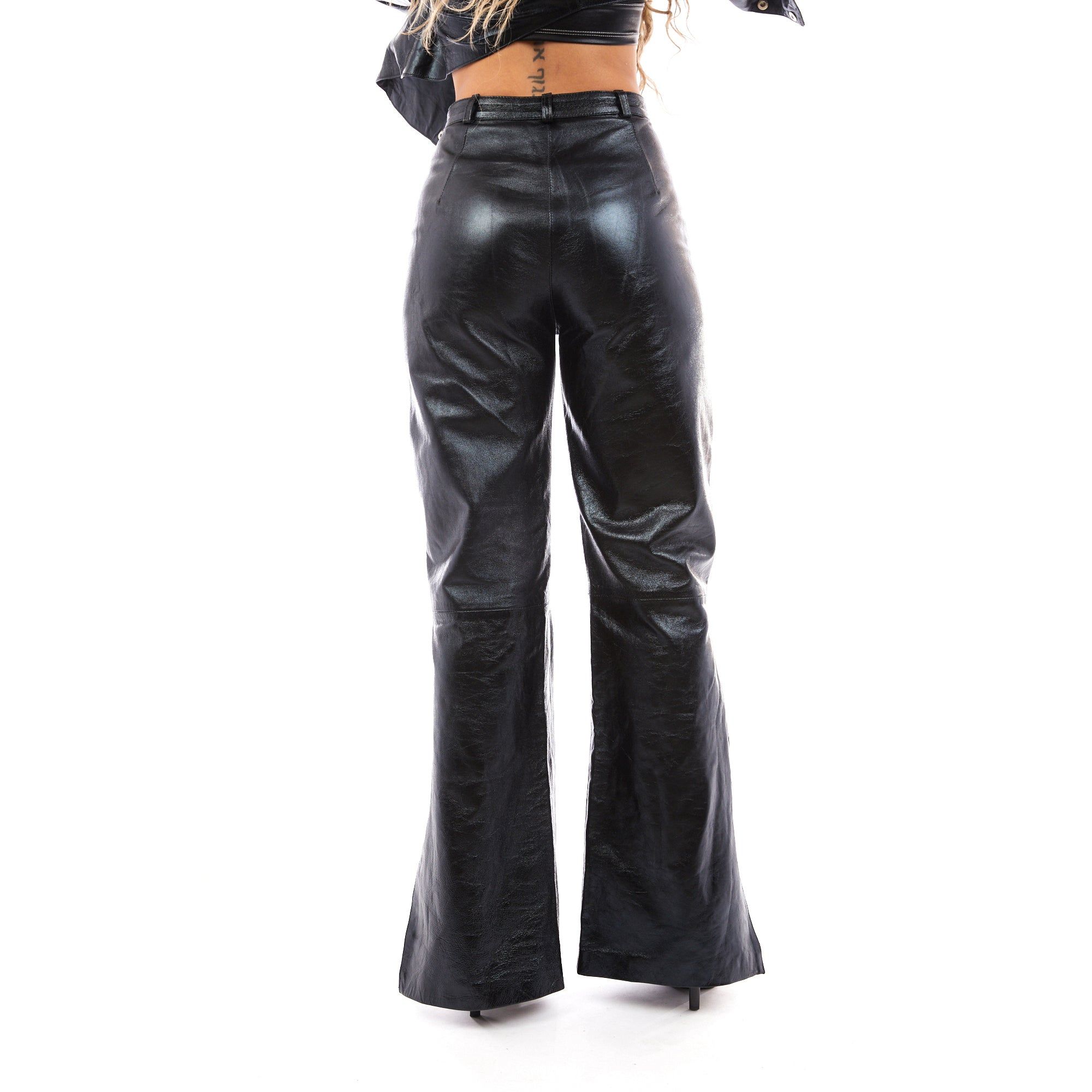Venus Leather Pants (Black) sold by Karl Kani product image thumbnail 4