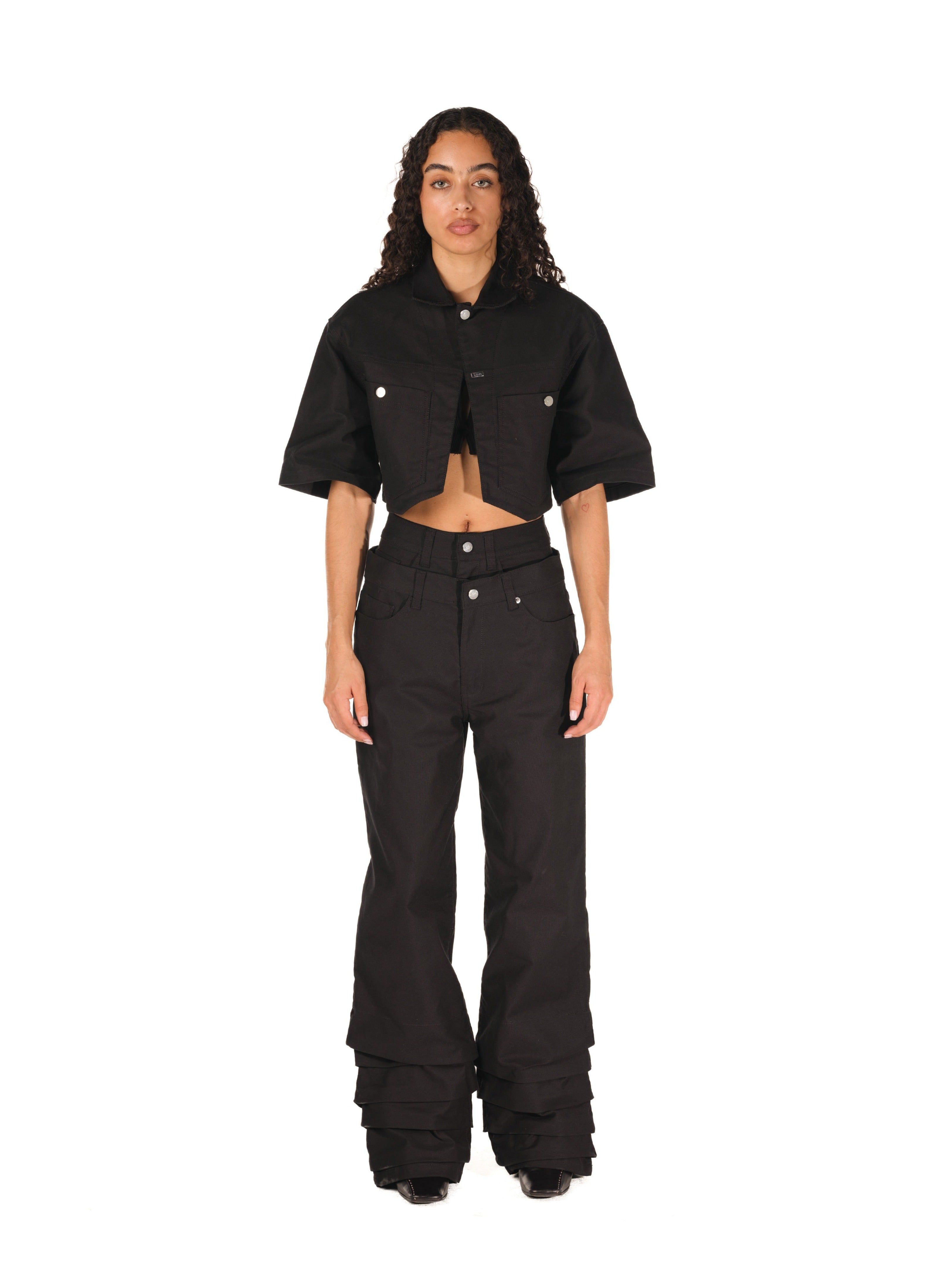 Khloe Cargo (Black) sold by Karl Kani